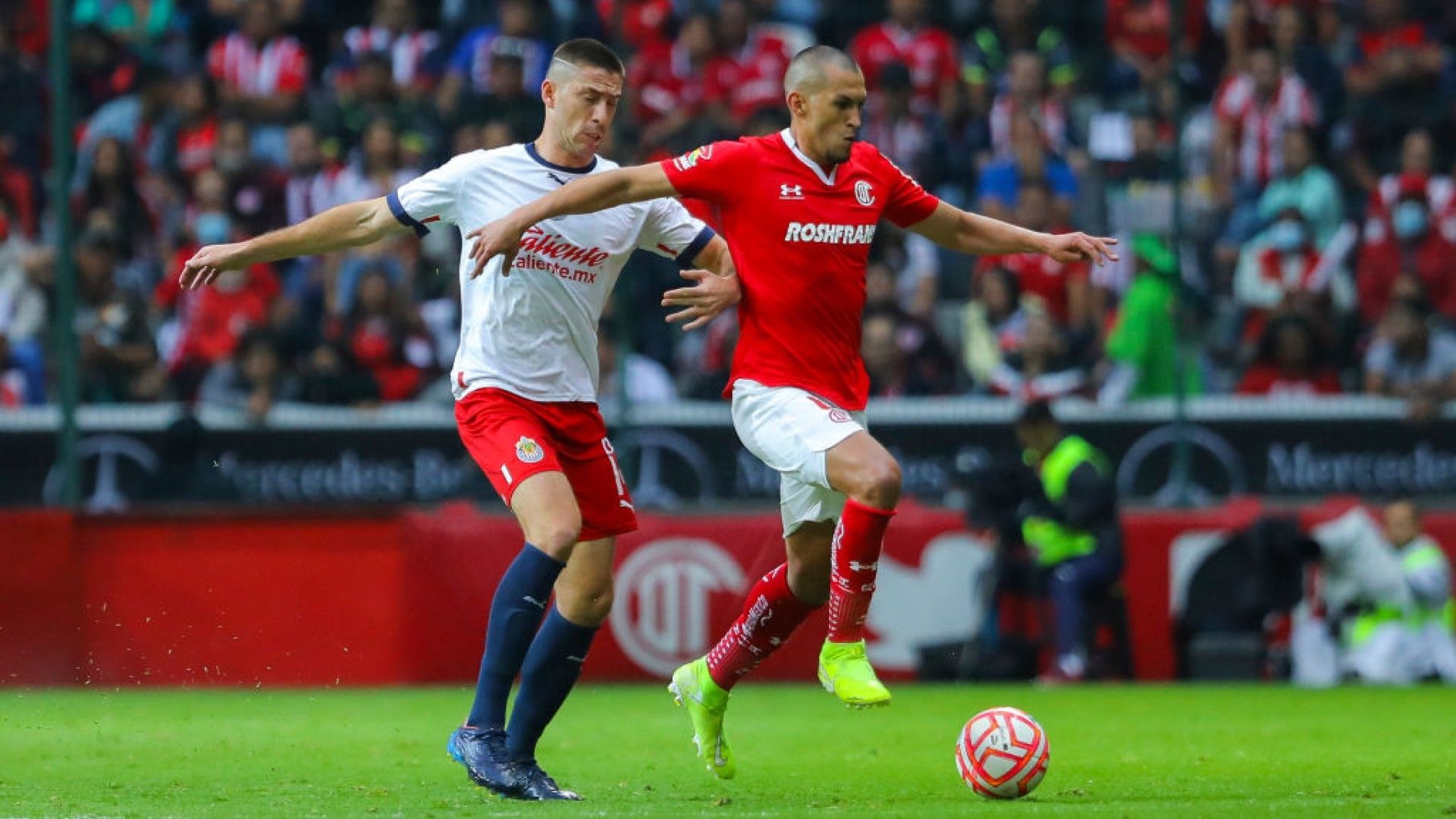 Jorge Torres Nilo Santiago Ormeño Toluca Chivas Apertura 2022