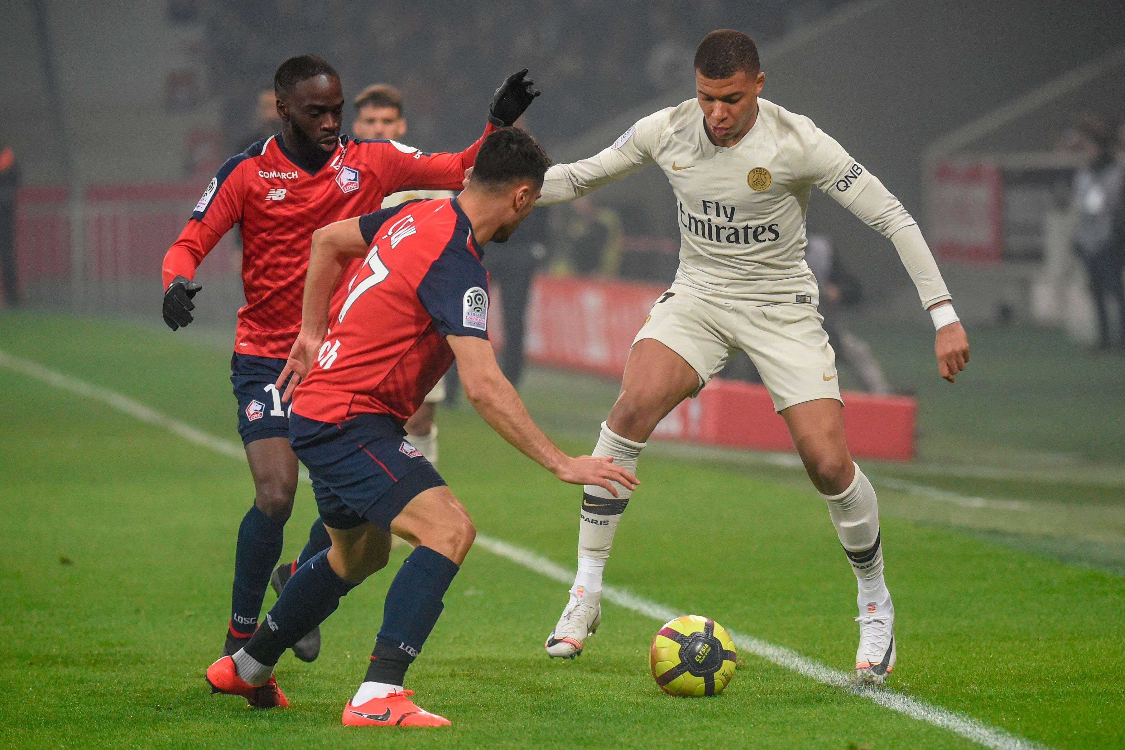 Lille PSG Kylian Mbappe