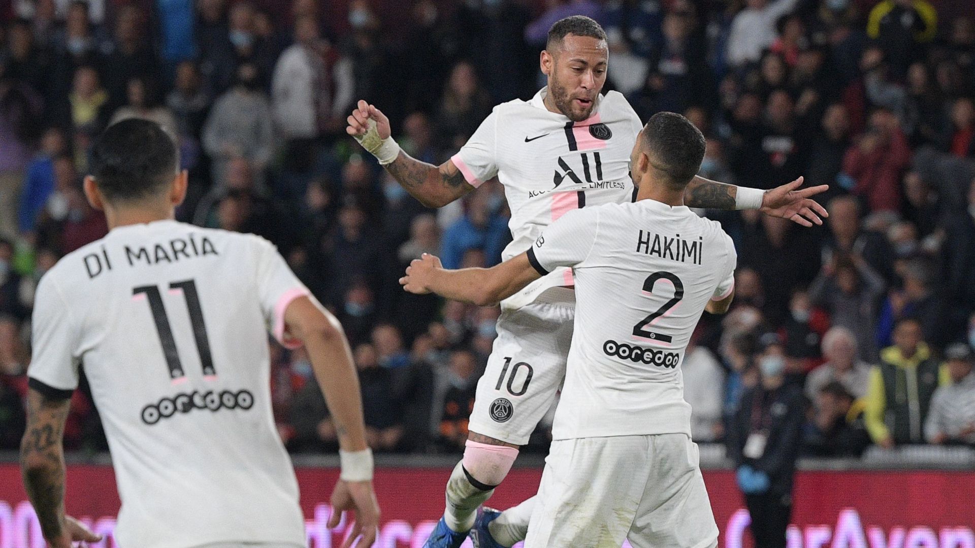 Neymar, di María, Hakimi PSG