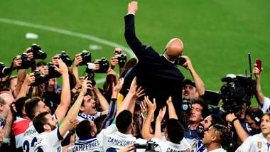 Zinedine Zidane Real Madrid LaLiga 2017