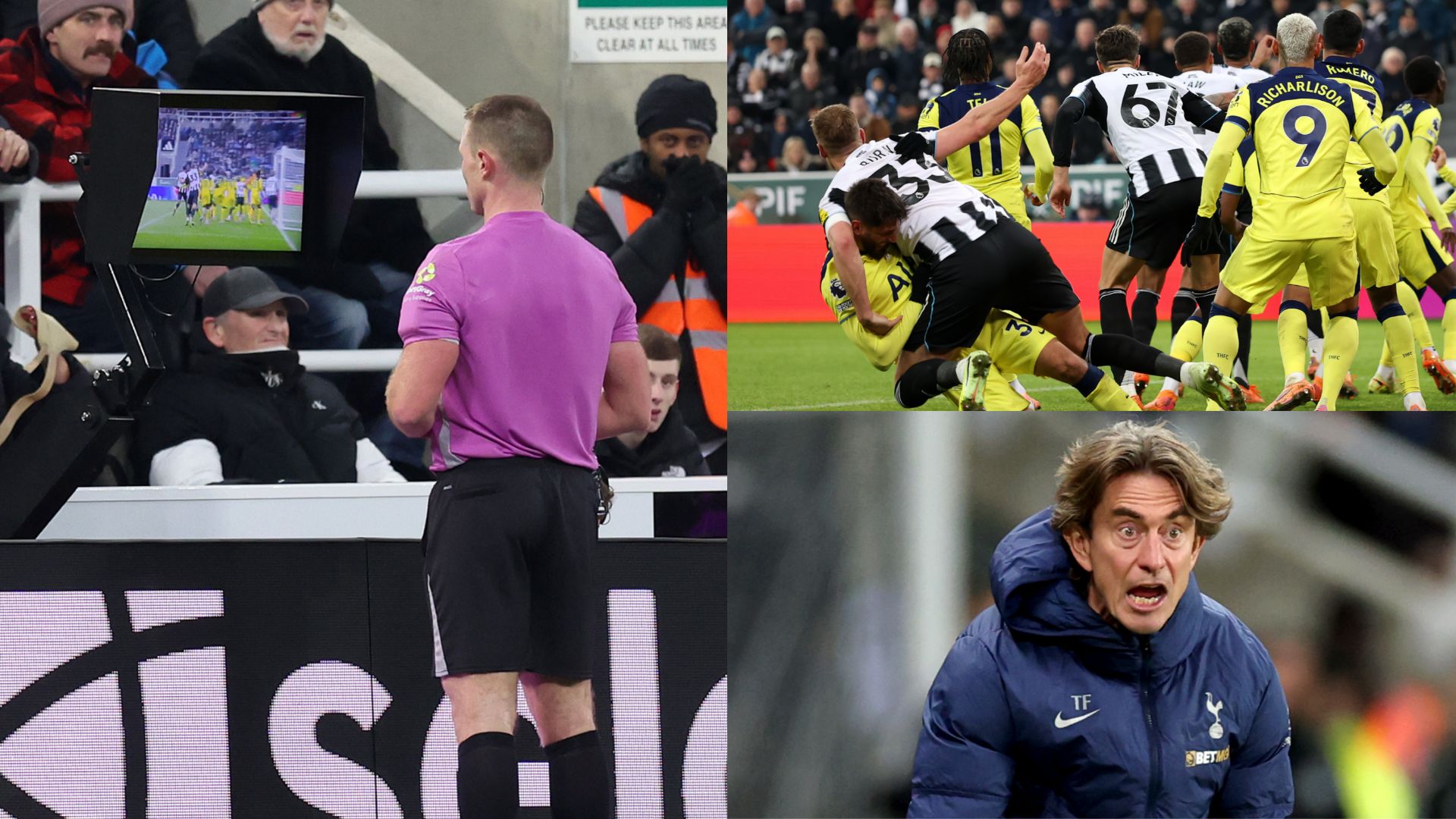 'Another howler from VAR' - Arsenal and Tottenham fans join forces to rage at officials after shocking penalty decision in draw with Newcastle - Goal.com