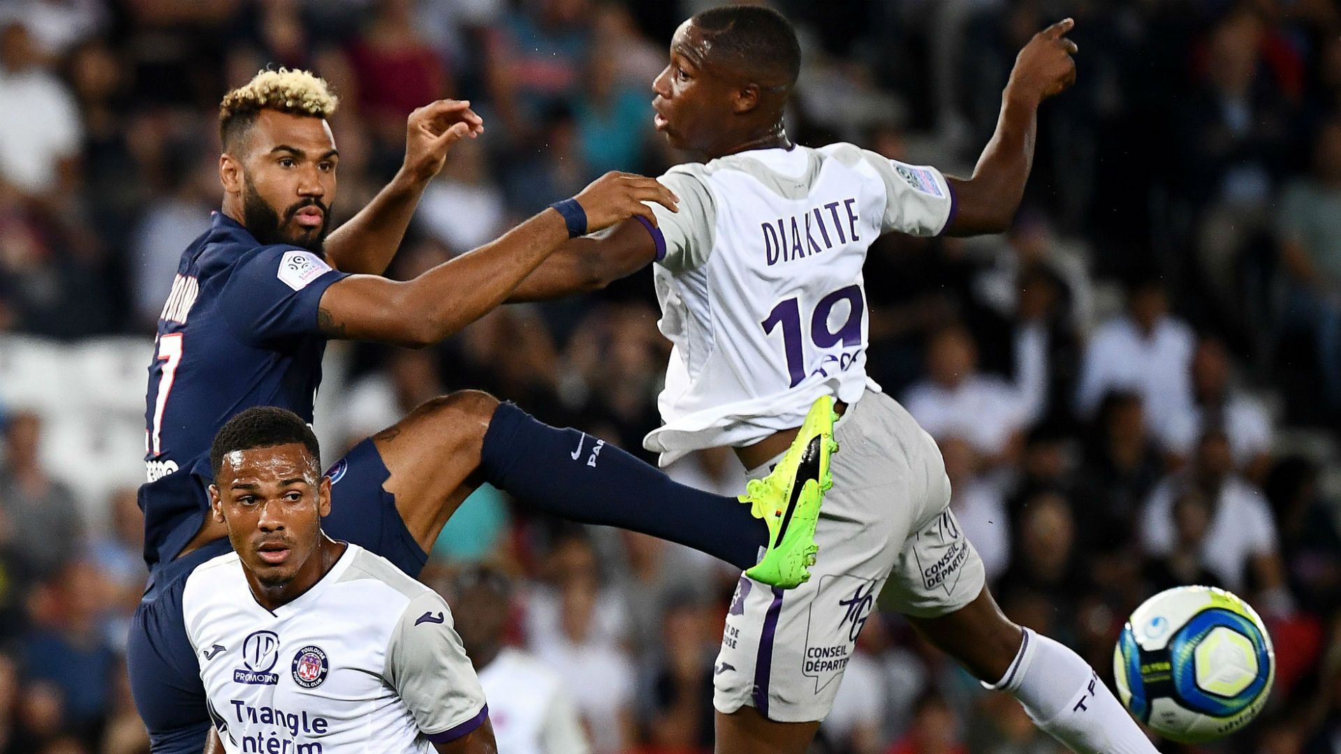 Eric Choupo-Moting PSG Toulouse Ligue 1 25082019