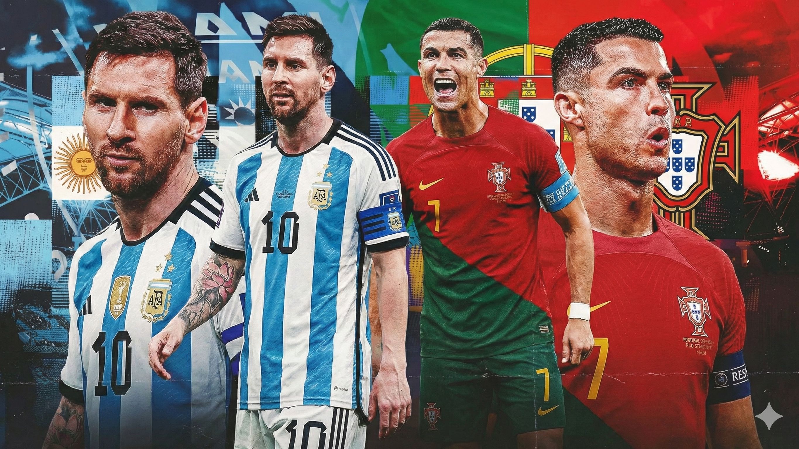 GOAL ONLY Ronaldo Messi GFX