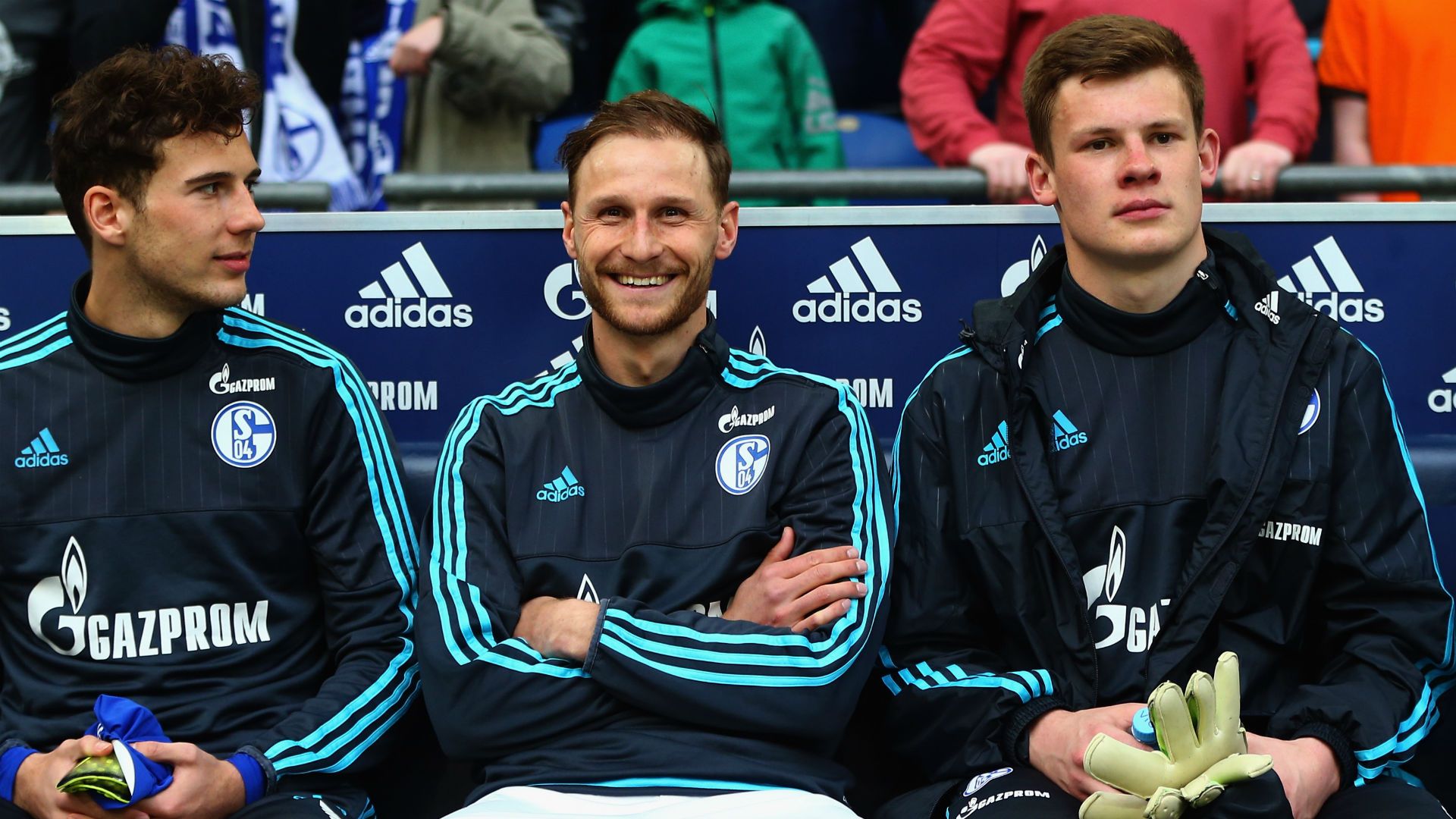 Leon Goretzka Benedikt Höwedes Alexander Nübel FC Schalke