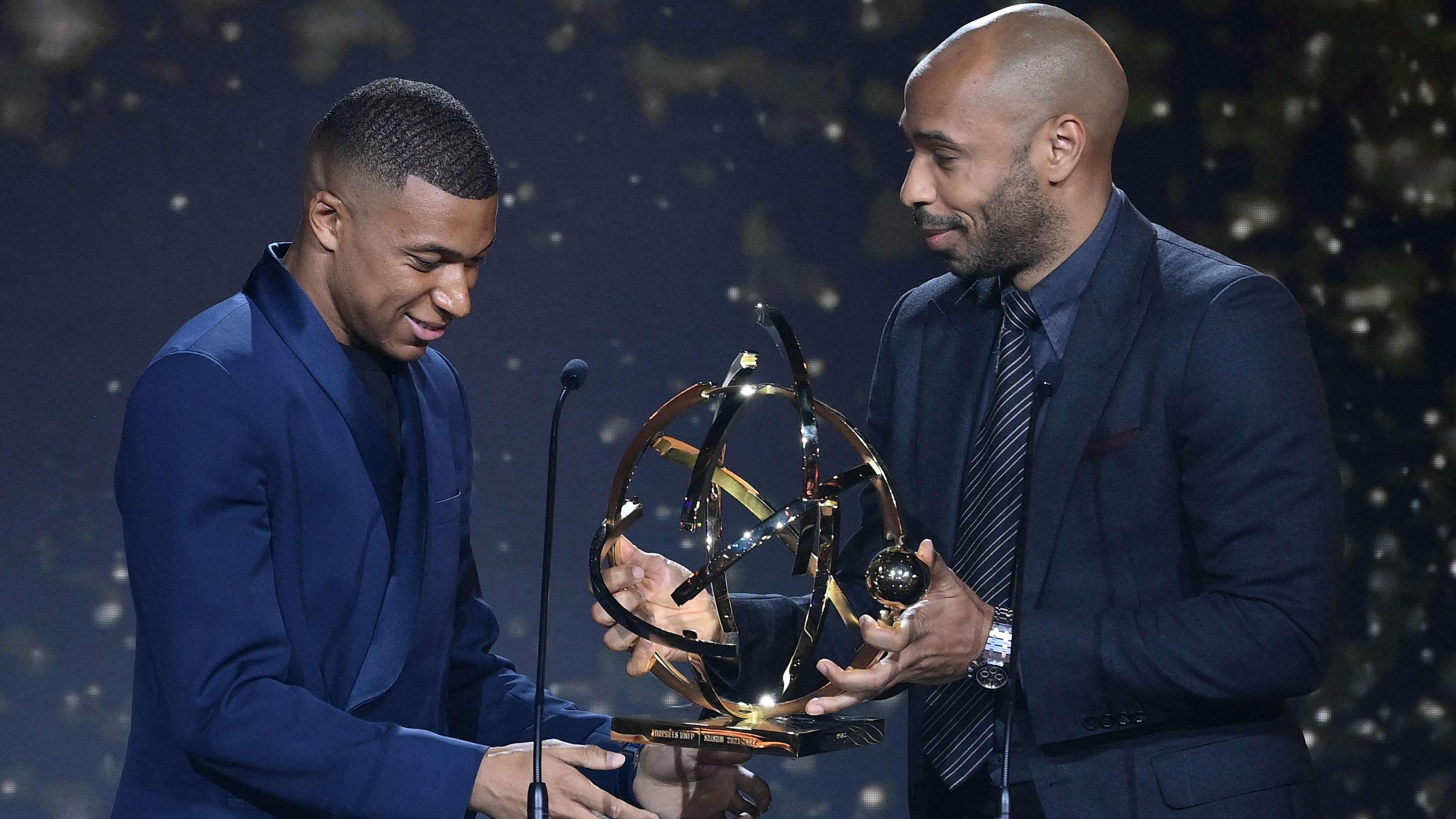 Kylian Mbappe Thierry Henry 