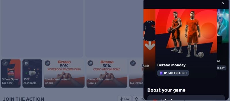 Betano Bonus Offers