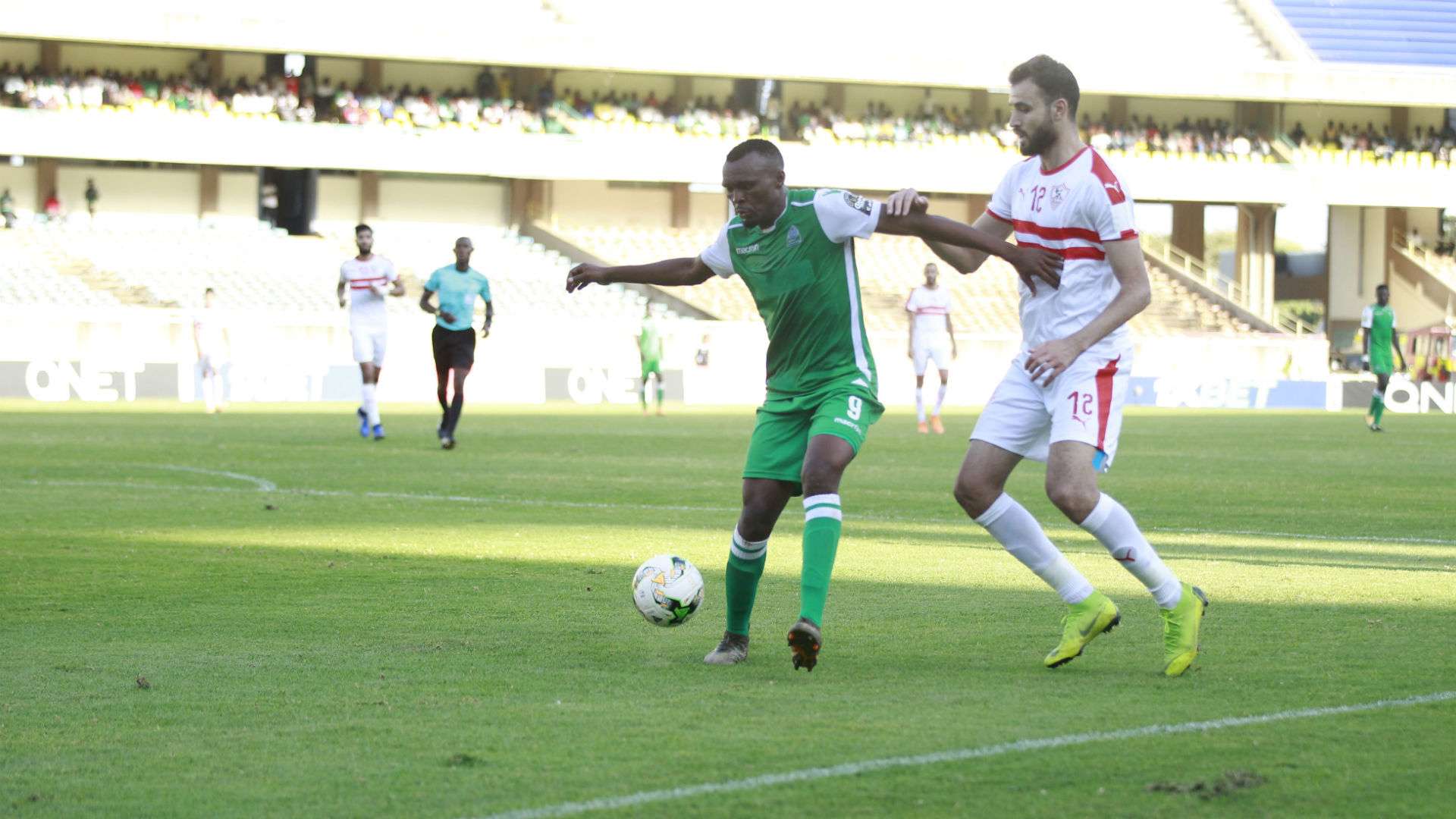 Gor Mahia striker Jacques Tuyisenge v Zamalek