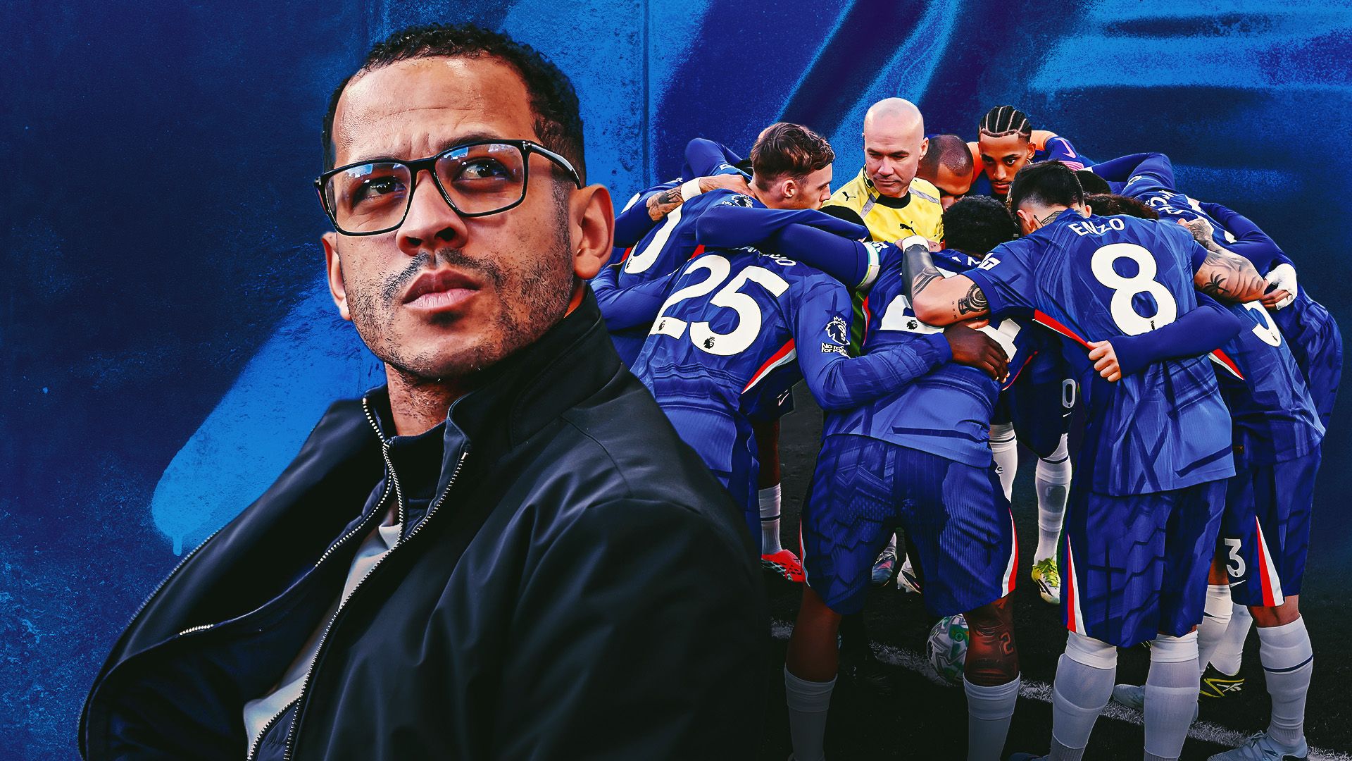 Chelsea huddle GFX