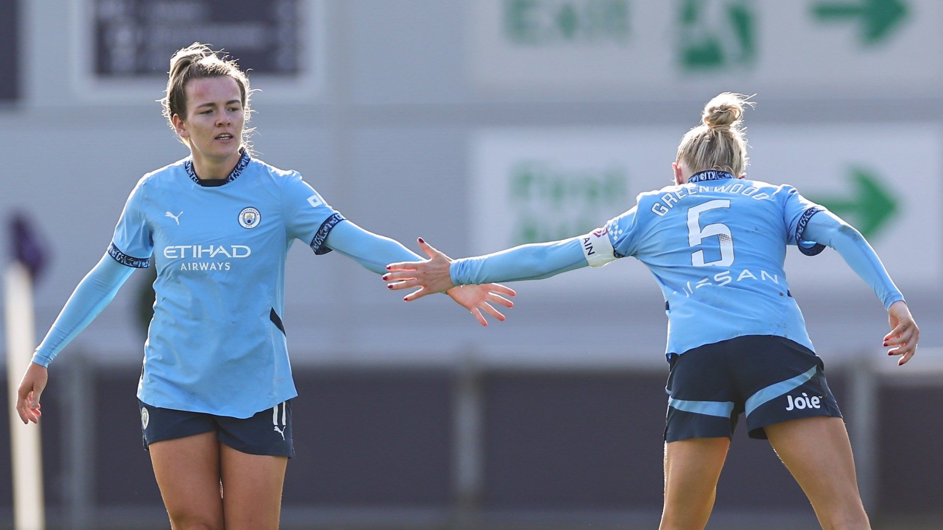 Lauren Hemp Alex Greenwood Man City Women 2024-25