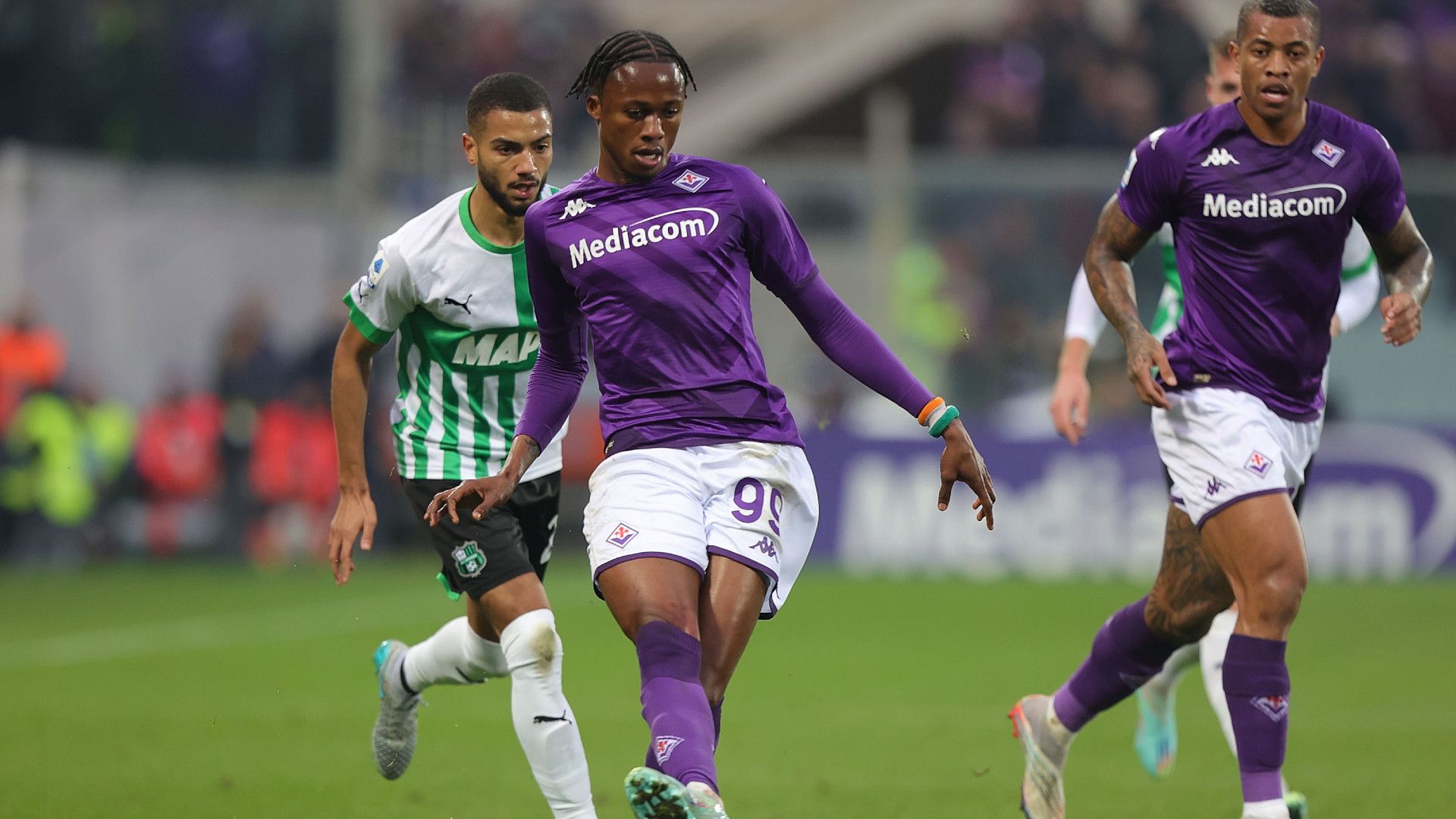 Kouame Fiorentina Sassuolo