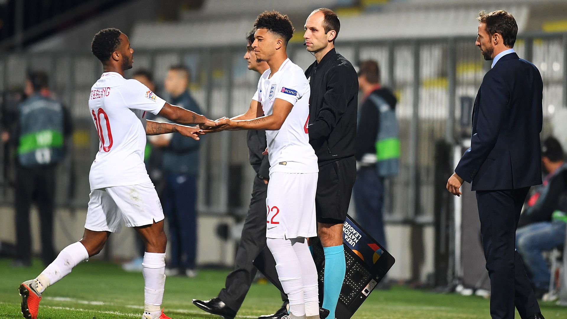 Jadon Sancho England Croatia 12102018