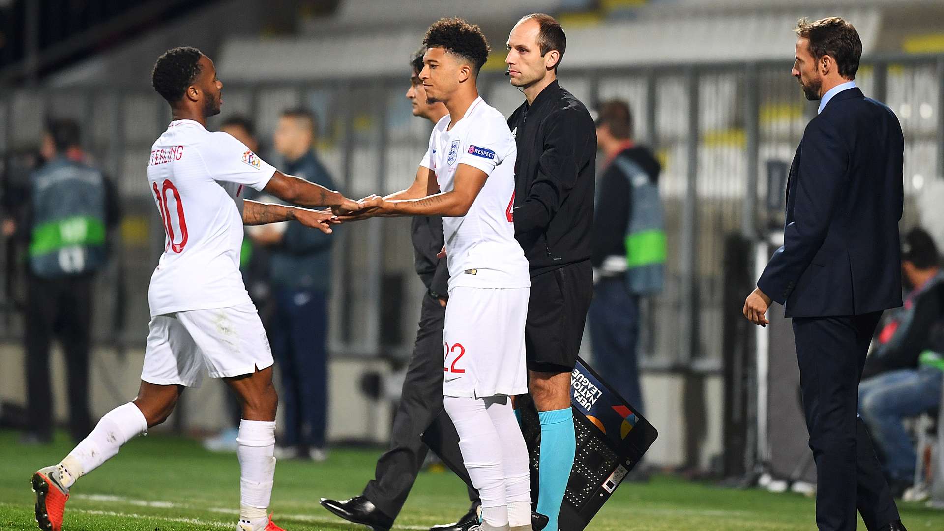 Jadon Sancho England Croatia 12102018