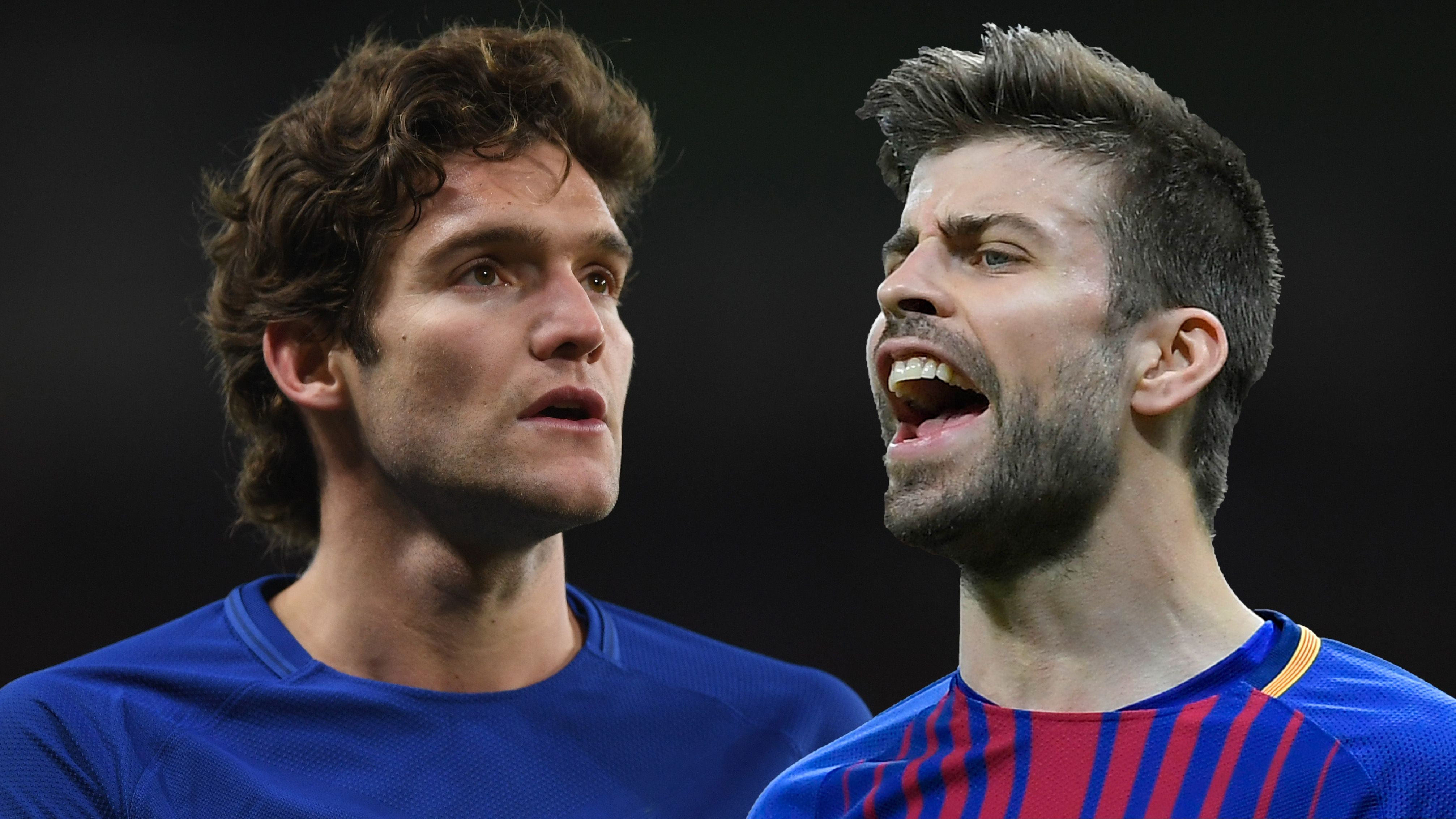 Marcos Alonso Gerard Pique
