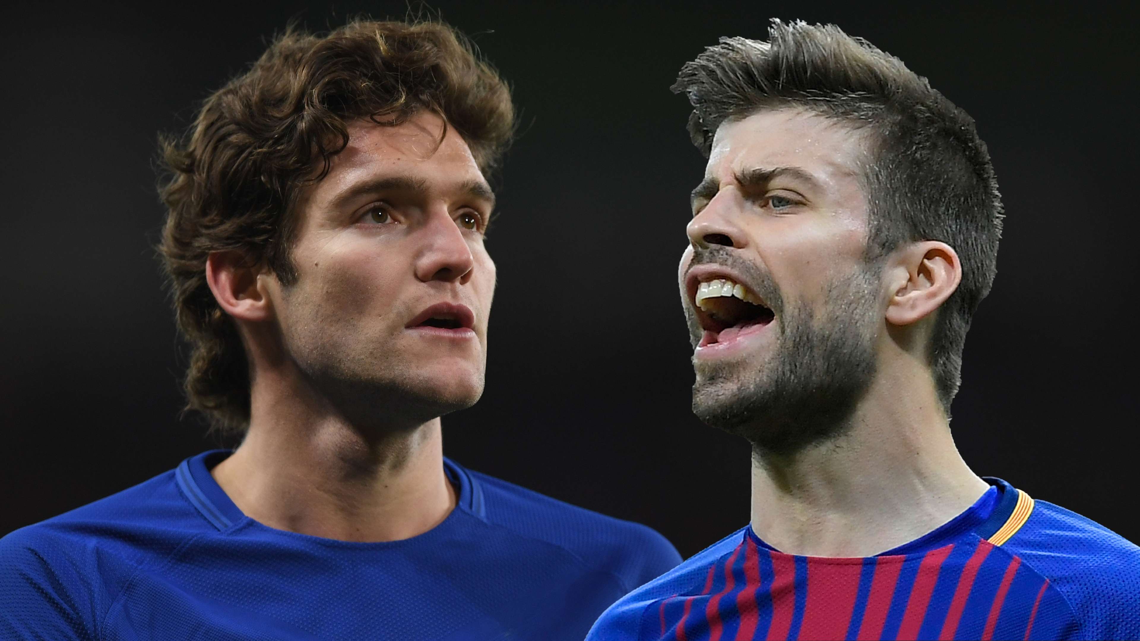 Marcos Alonso Gerard Pique