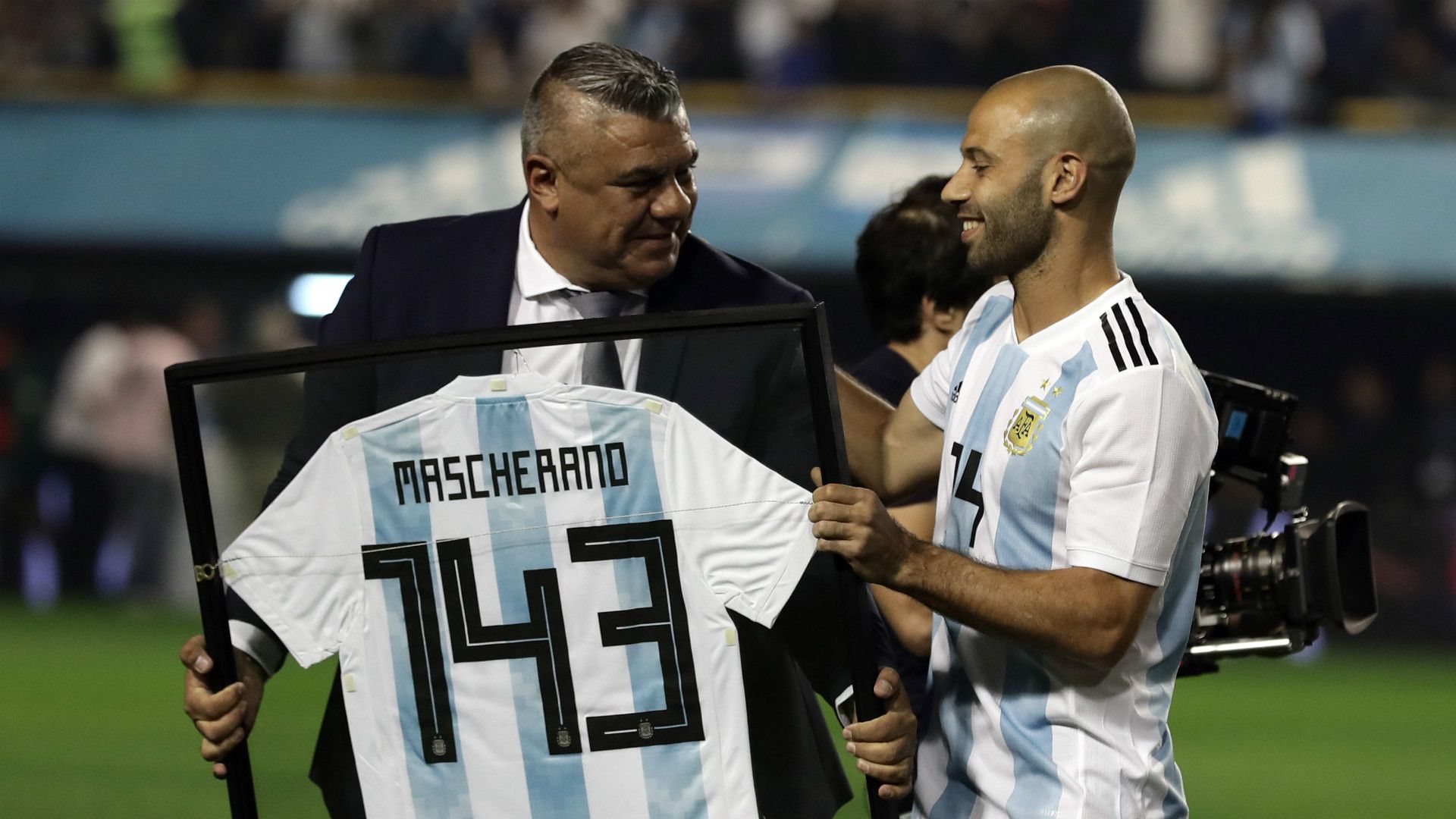 Mascherano Argentina Haiti Amistoso Internacional 29052018