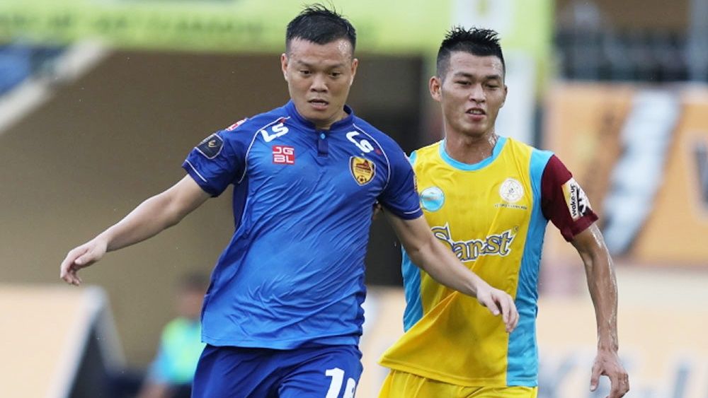 Nguyen Nhu Tuan vs Nguyen Dinh Nhon Quang Nam vs Sanna Khanh Hoa BVN Round 22 V.League 2019