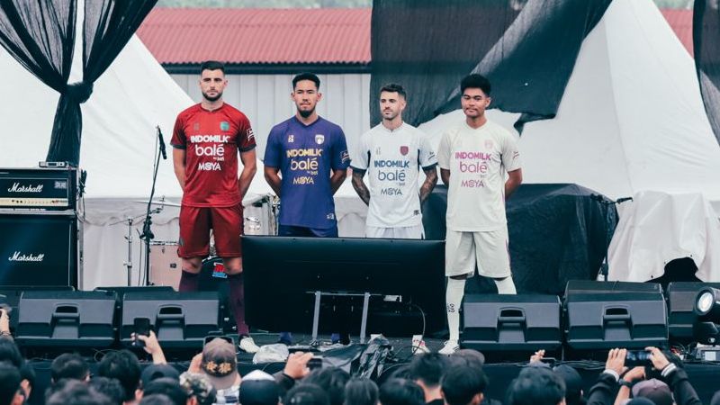 Gelar Pesta Rakyat, Persita Tangerang Luncurkan Tim & Jersey Baru Jelang BRI Super League 2025/26