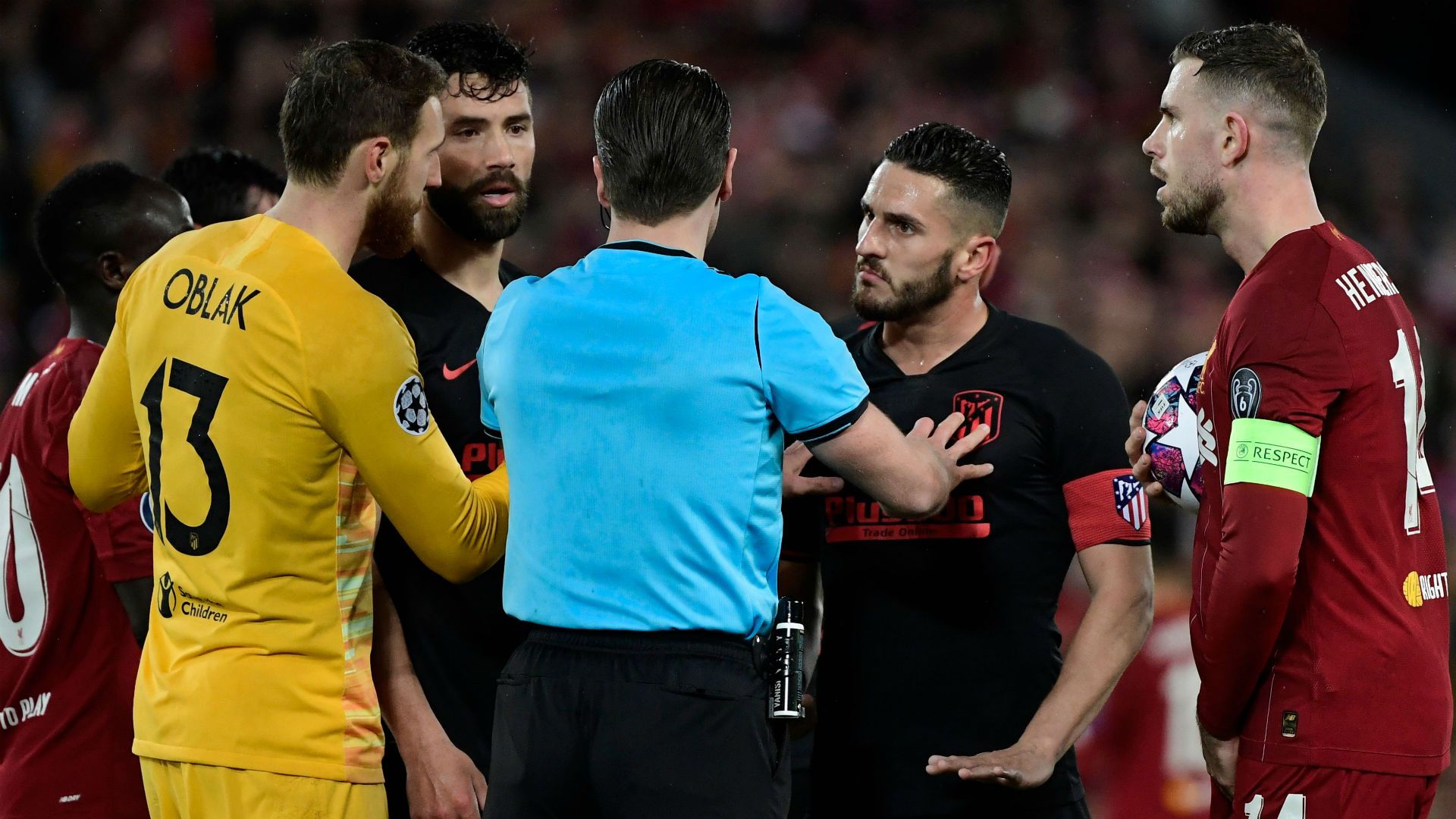 Koke Liverpool Atletico Madrid Champions League