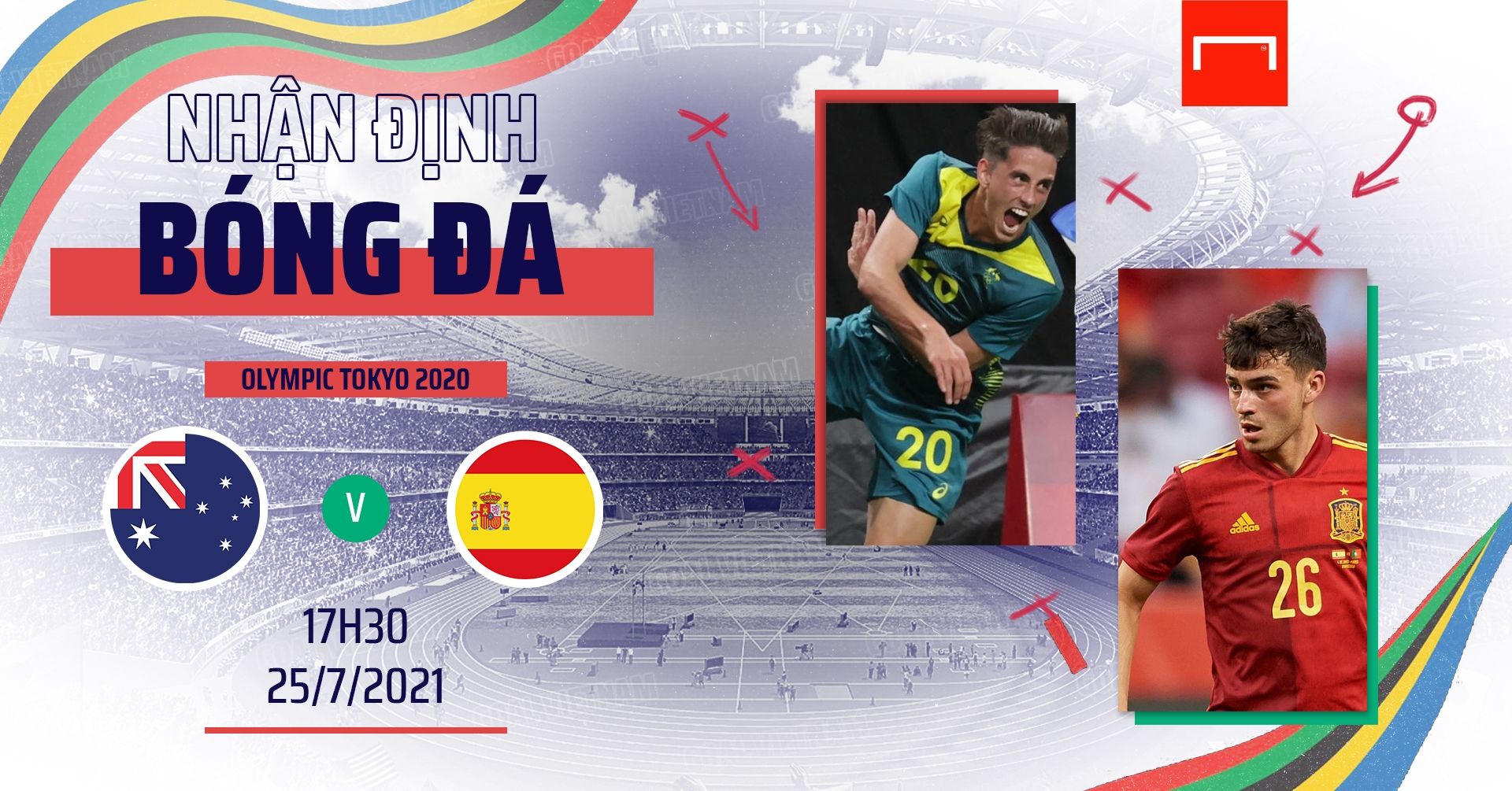 VN_ Preview Australia U23 vs Spain U23 Olympic 2020