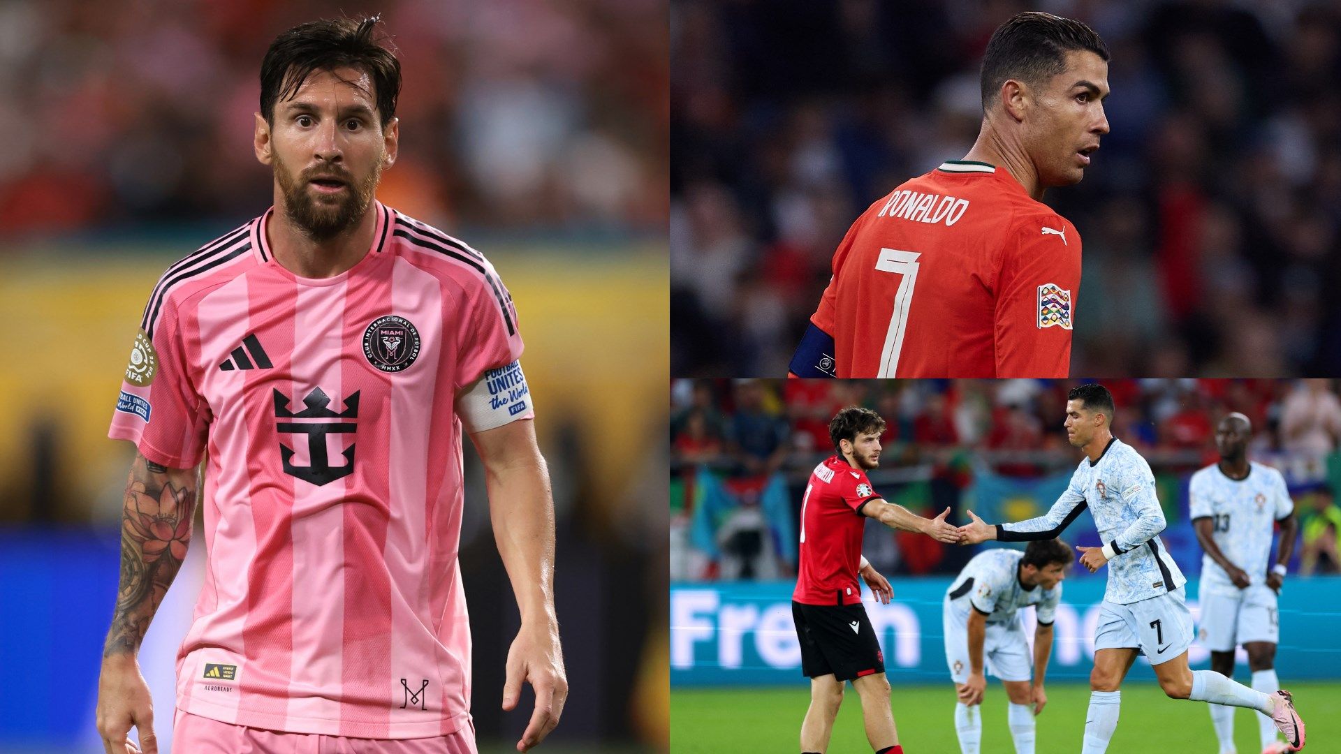 PSG's Khvicha Kvaratskhelia sides with Lionel Messi over Cristiano Ronaldo in GOAT debate despite history with Portugal captain | Goal.com UK