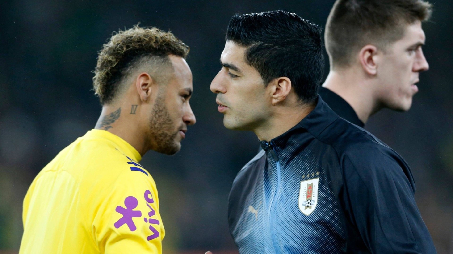 GER ONLY Neymar Brazil Luis Suarez Uruguay 2018