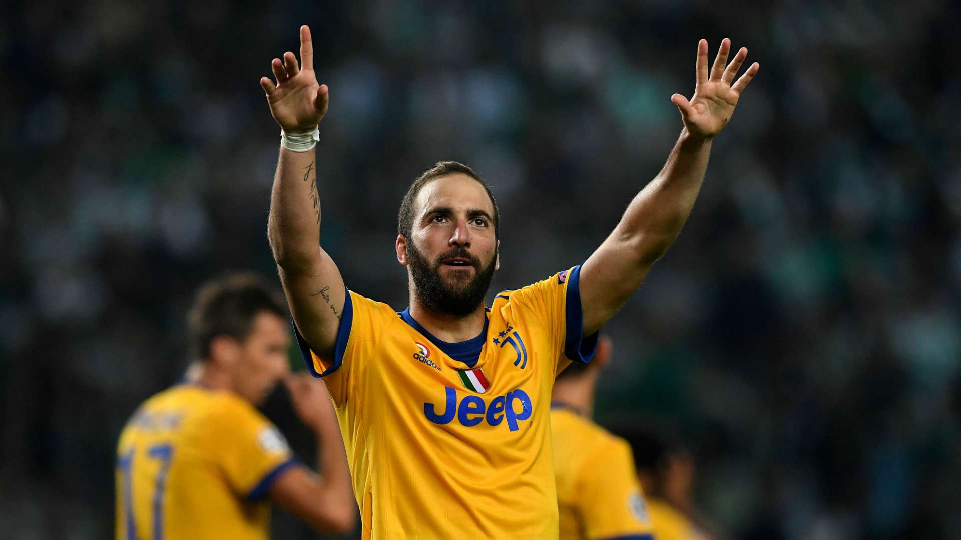 Gonzalo Higuain Juventus Champions League