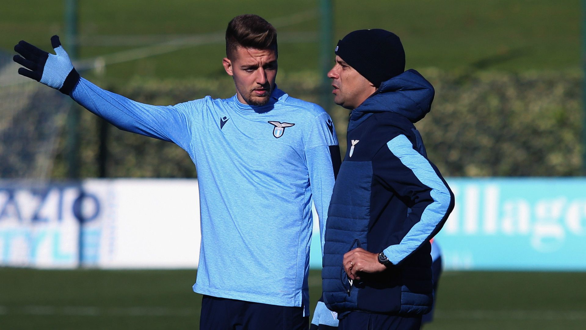 Milinkovic-Savic Simone Inzaghi Lazio