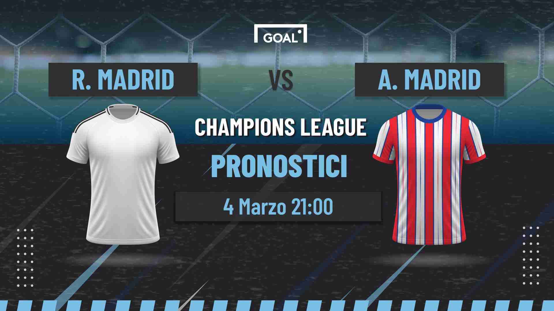 pronostici real madrid - atletico madrid.