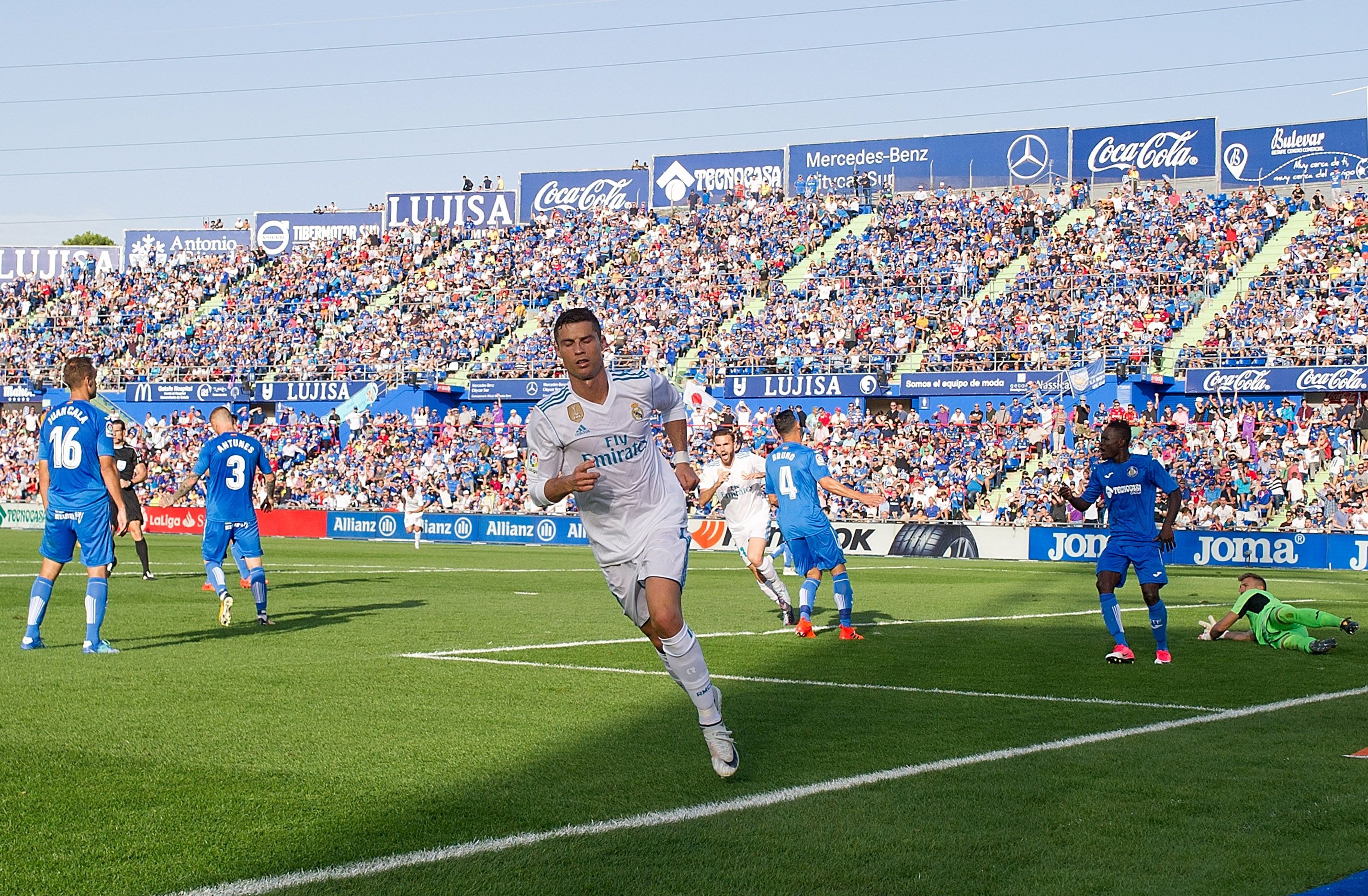 Cristiano Ronaldo Getafe Real Madrid LaLiga