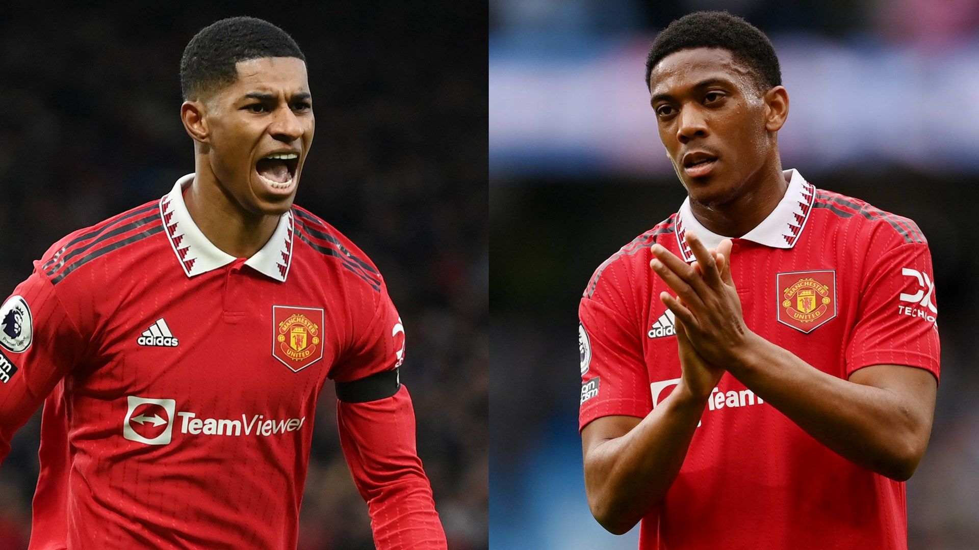Marcus Rashford Anthony Martial Man Utd GFX