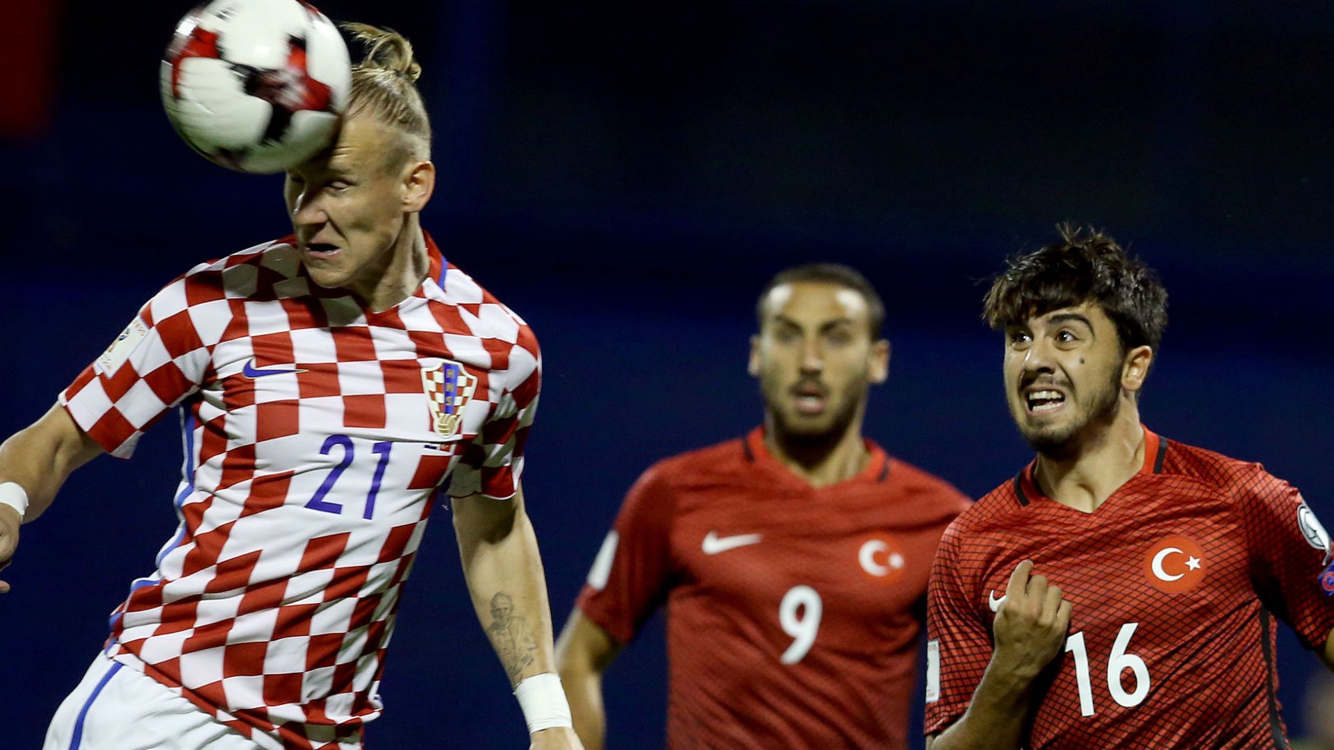 croatia turkey - domagoj vida - wc qualifier - 05092016