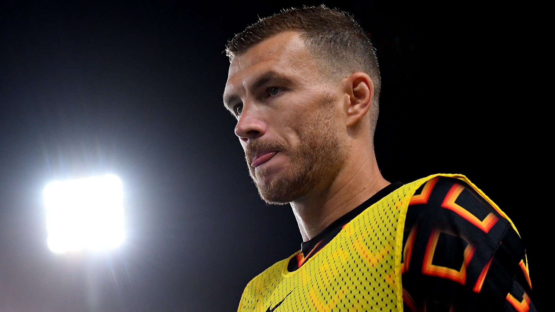 Edin Dzeko - Verona Roma - Serie A 2020/21