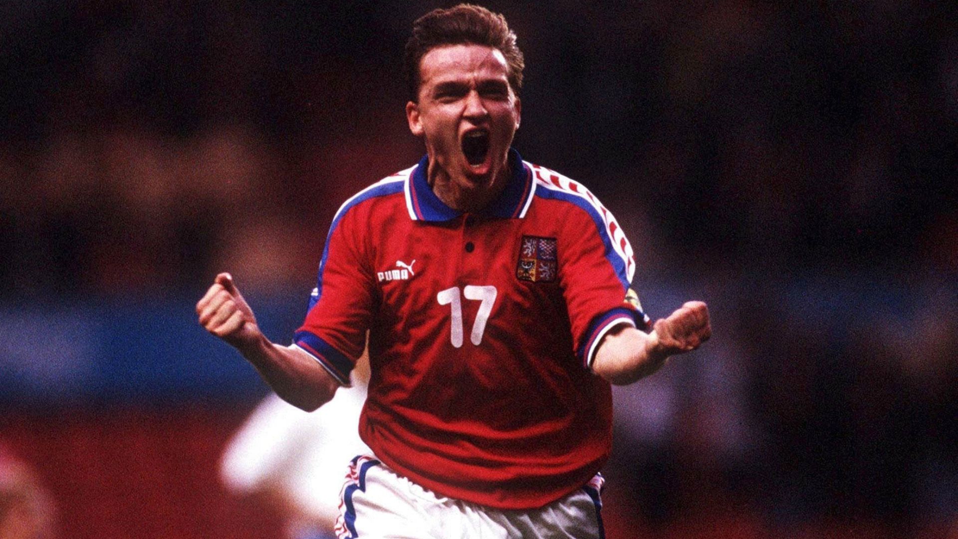 Vladimir Smicer Russia Czech Republic Euro 1996 19061996