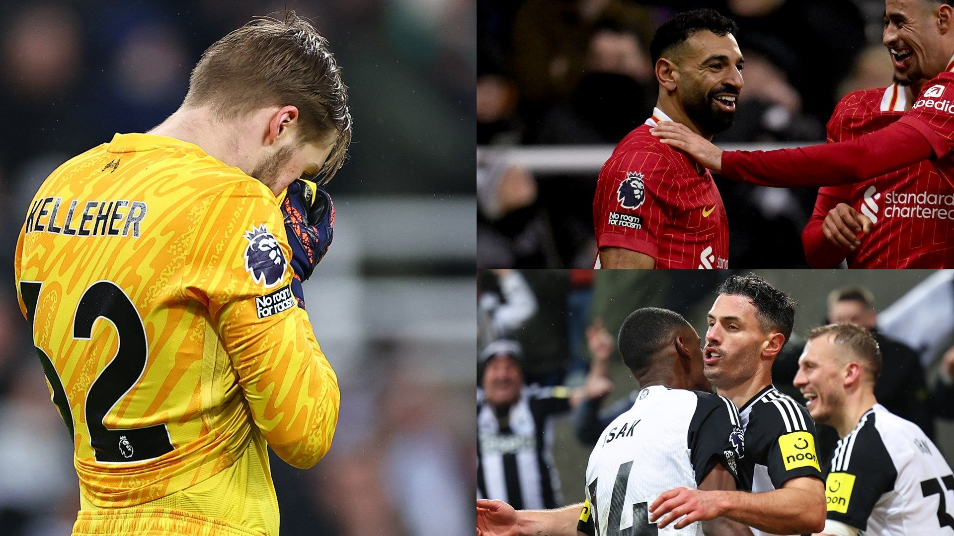 Liverpool Newcastle ratings 2024-25