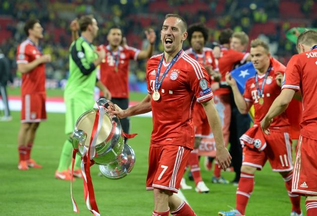 Frank Ribéry, Champions League, Bayern Munich