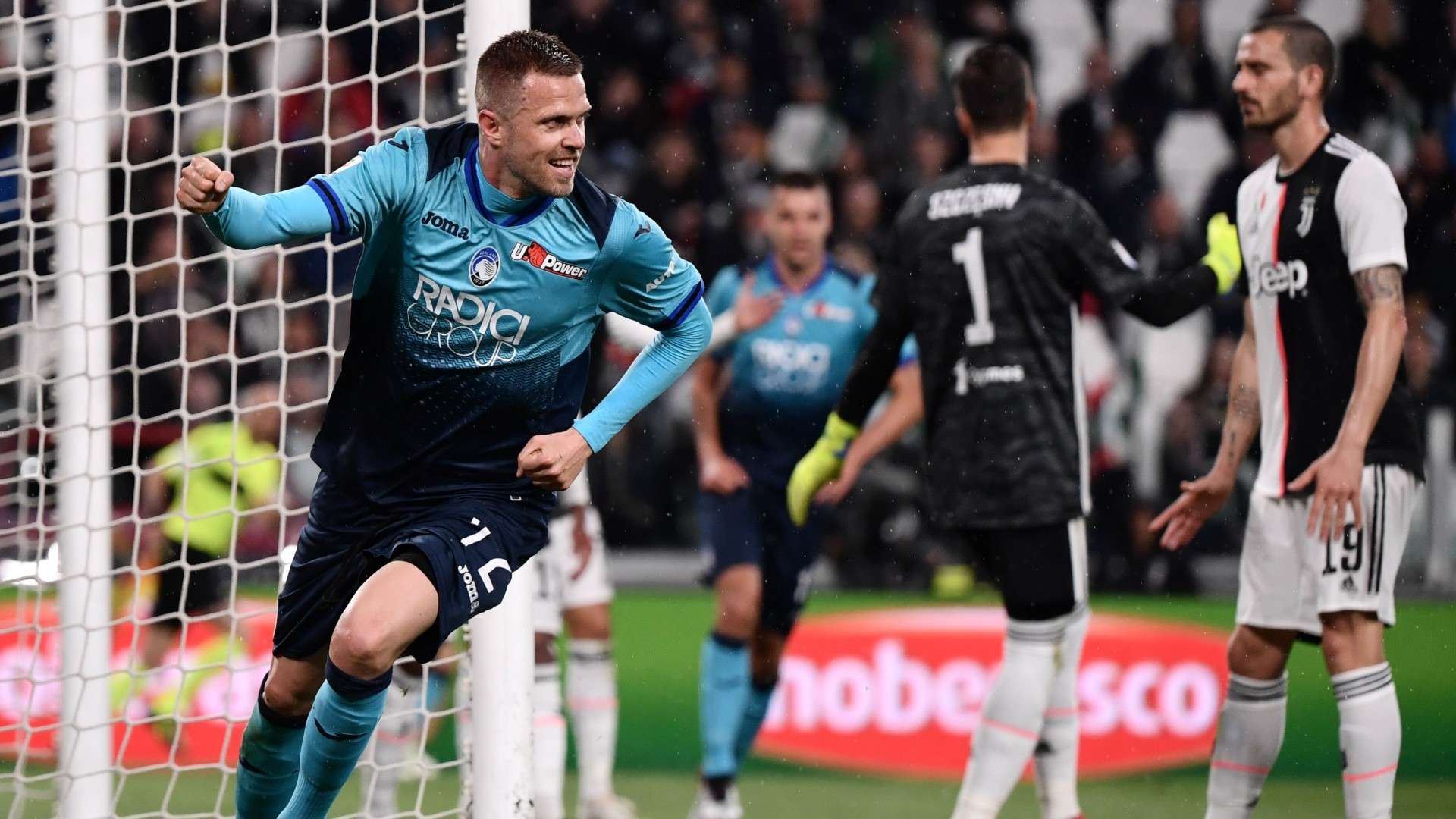 Juventus atalanta 2019 celebration ilicic