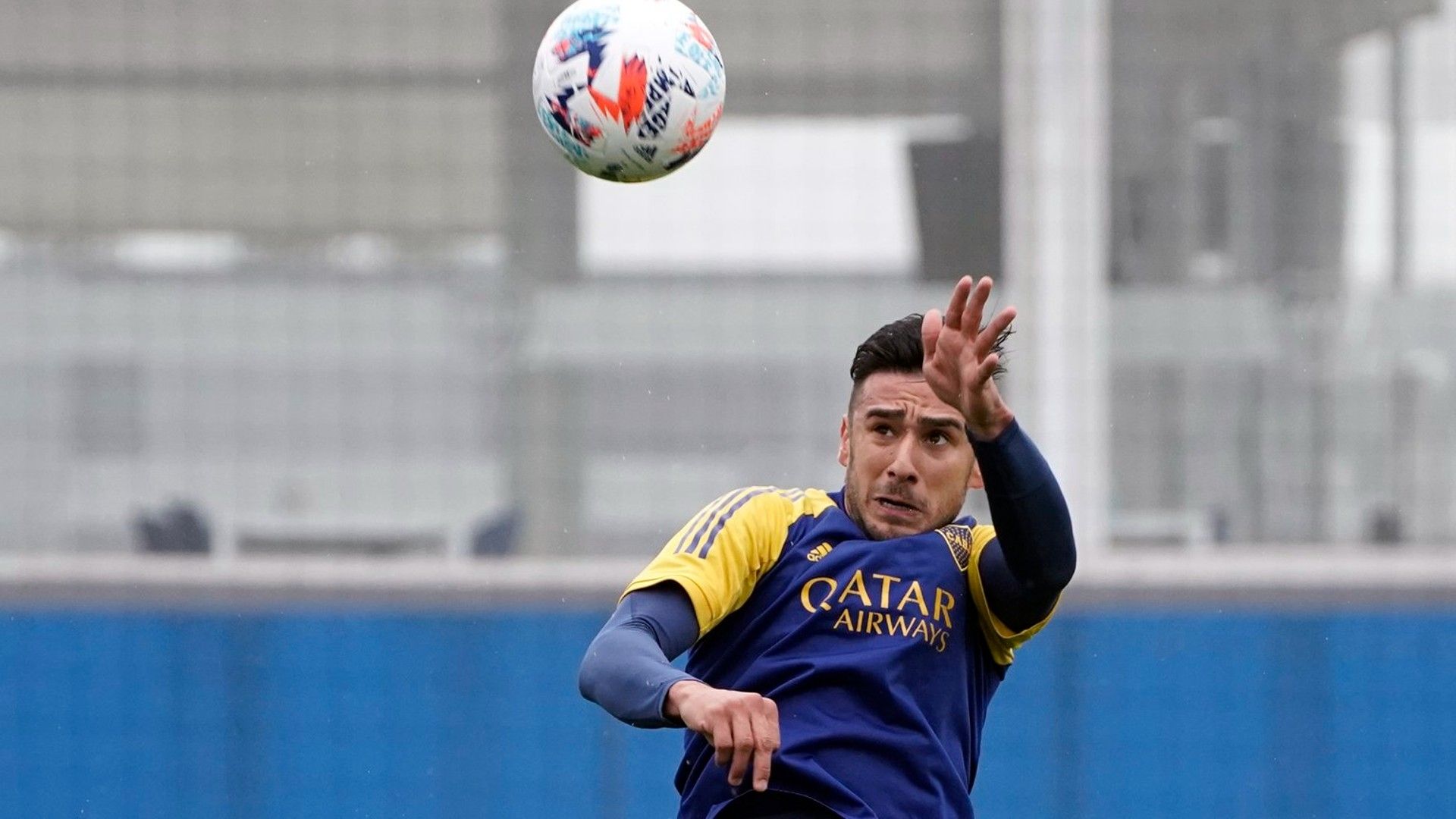 Eduardo Salvio Entrenamiento Boca 07092021