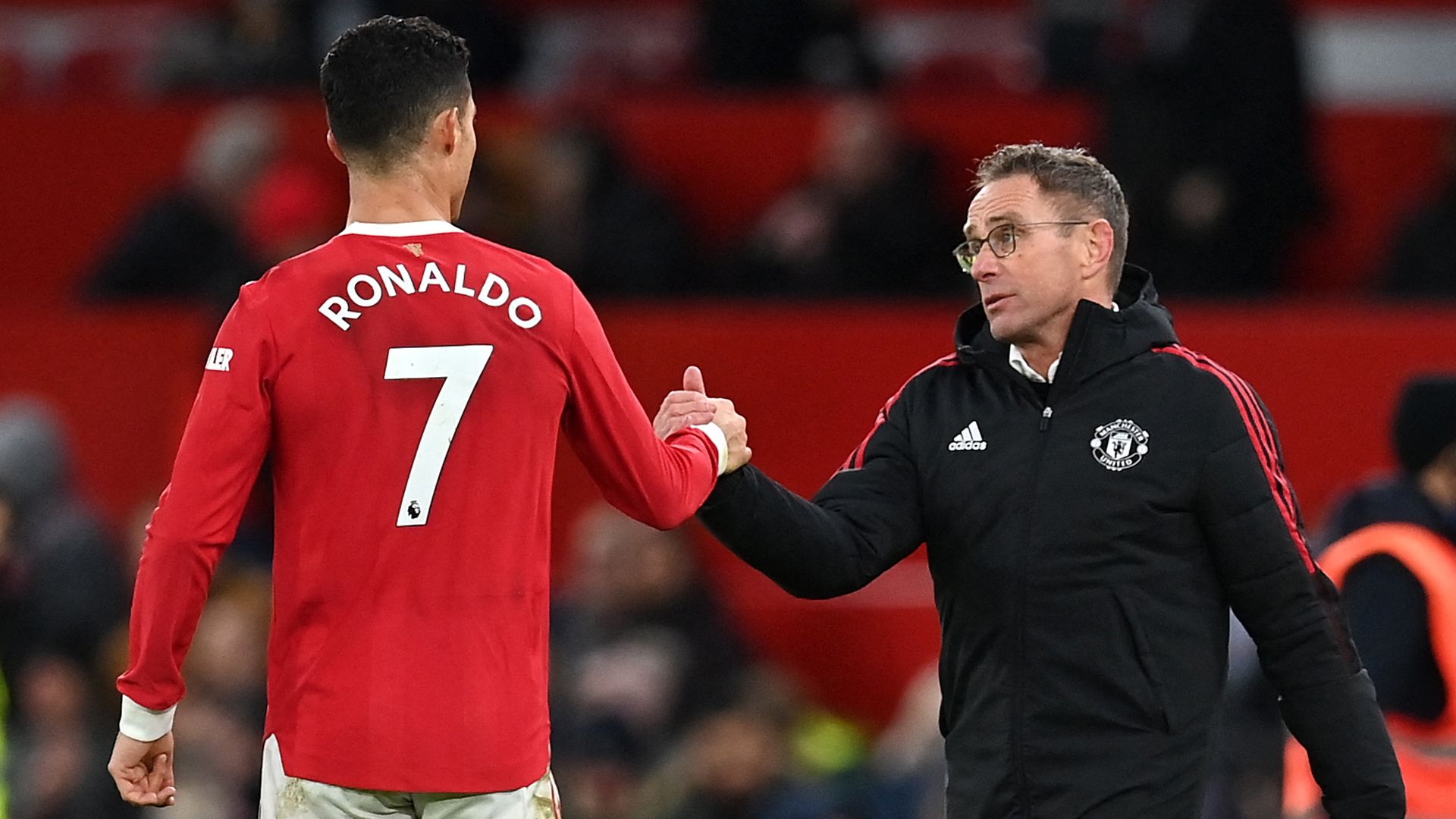 Ralf Rangnick Cristiano Ronaldo Manchester United 2021-22