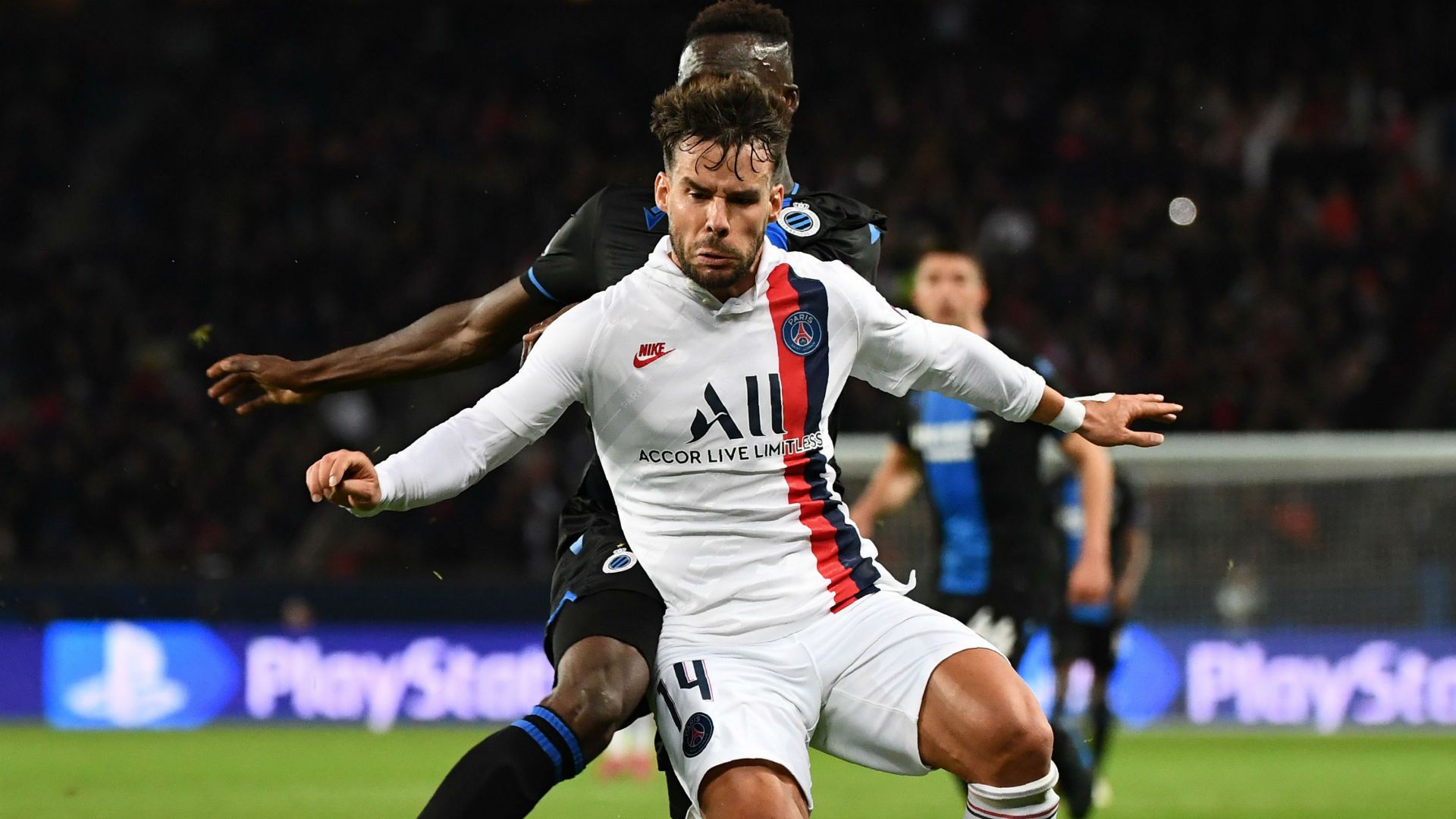 Juan Bernat PSG Brugge UEFA Champions League 06112019