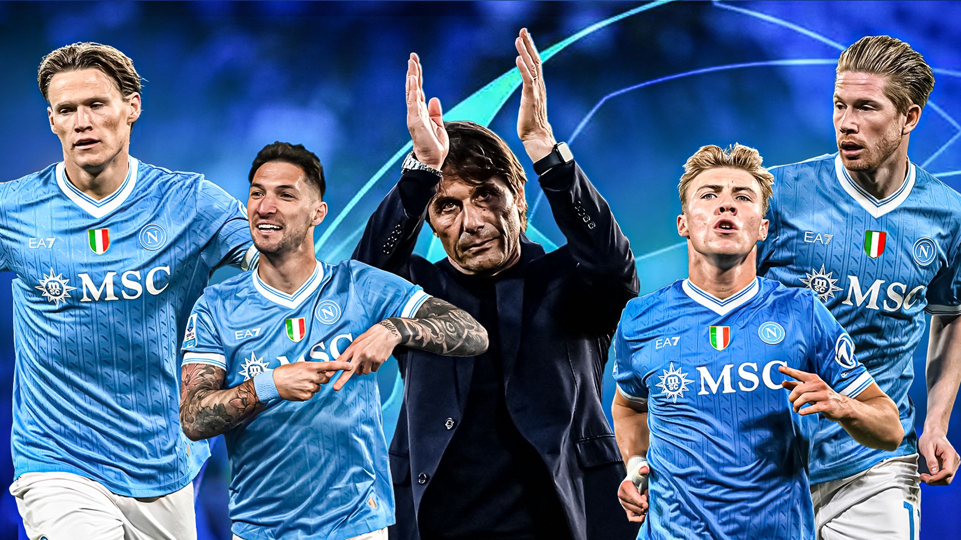 Napoli Champions League GFX