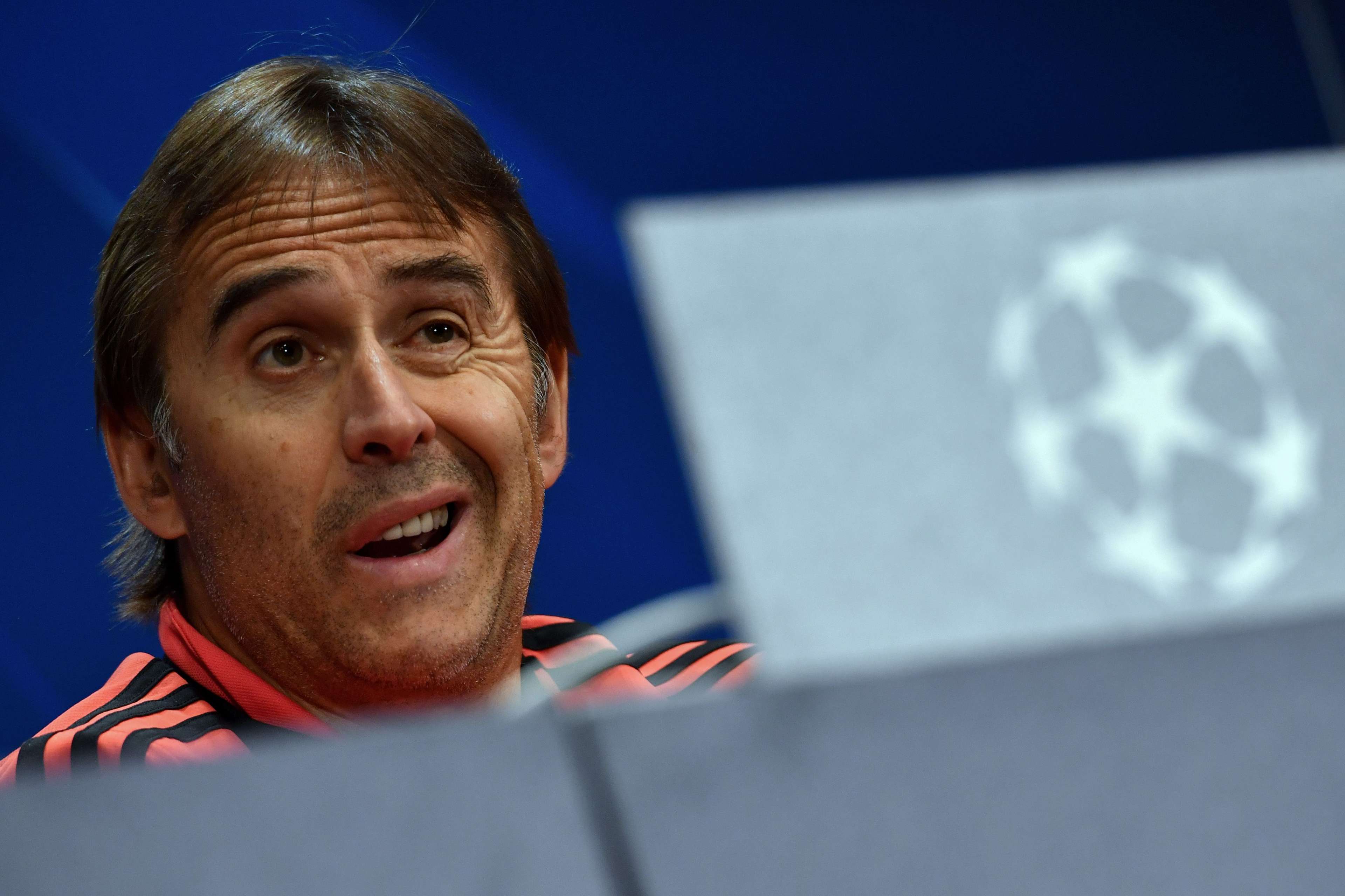 JULEN LOPETEGUI REAL MADRID CHAMPIONS LEAGUE