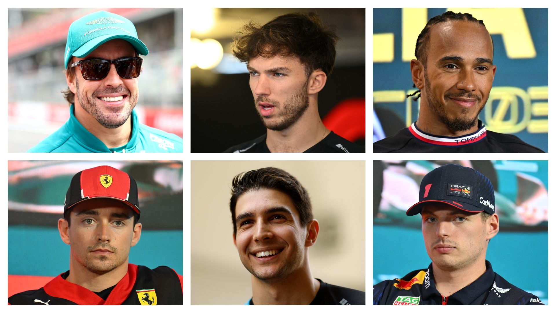 Salaires pilotes F1 Alonso Gasly Hamilton Leclerc Ocon Verstappen
