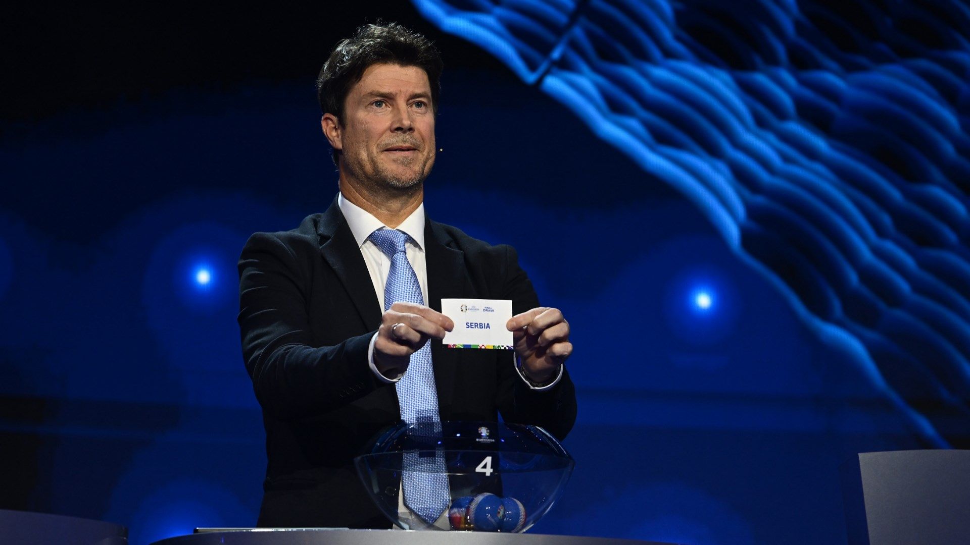 Brian Laudrup UEFA Euro Draw