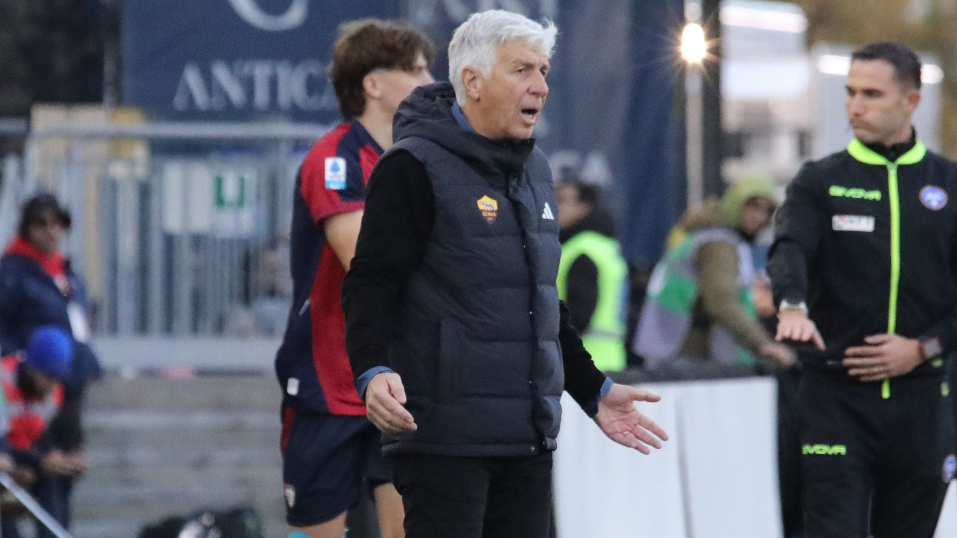 Gasperini Cagliari Roma