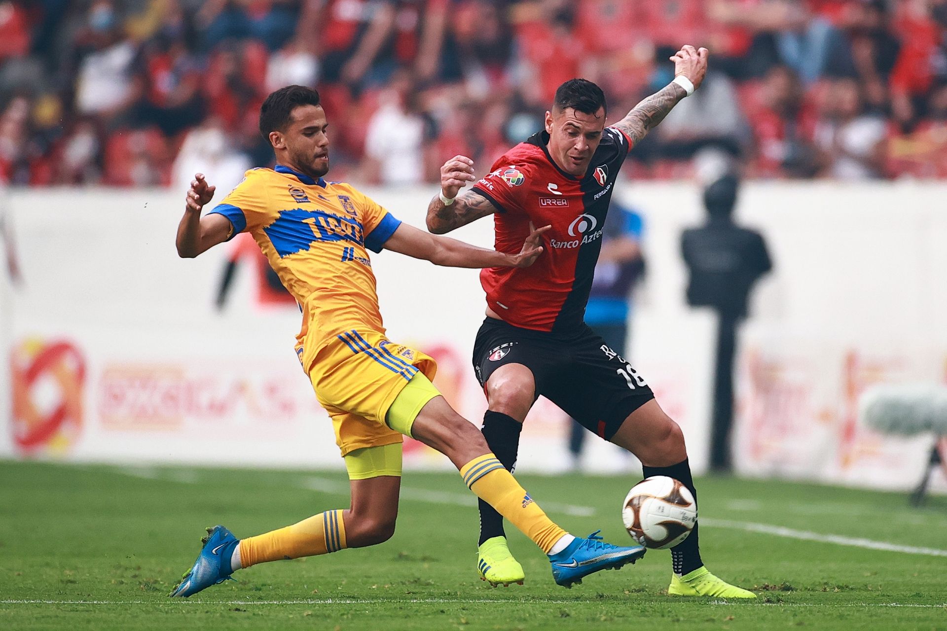 Diego Reyes, Milton Caraglio Atlas vs Tigres Repechaje Guardianes 2021