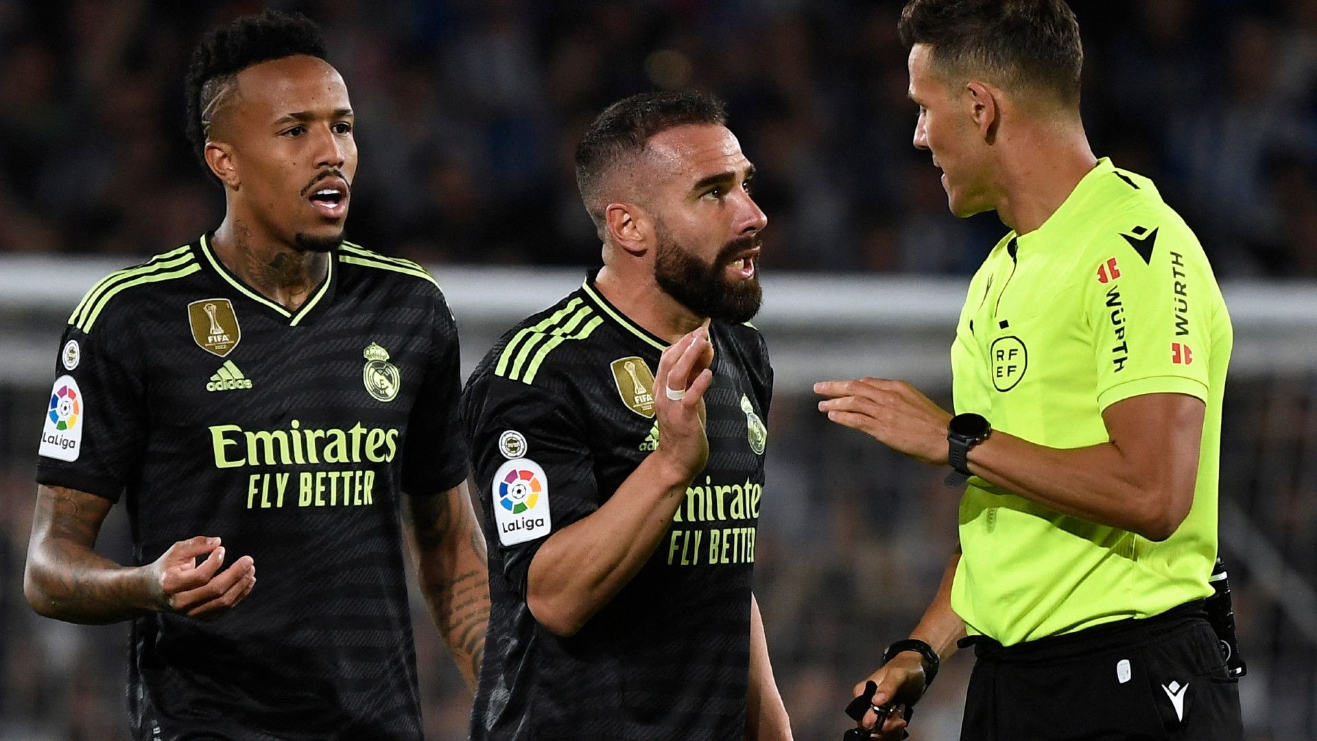 EDER MILITAO DANI CARVAJAL REAL MADRID LALIGA 02052023