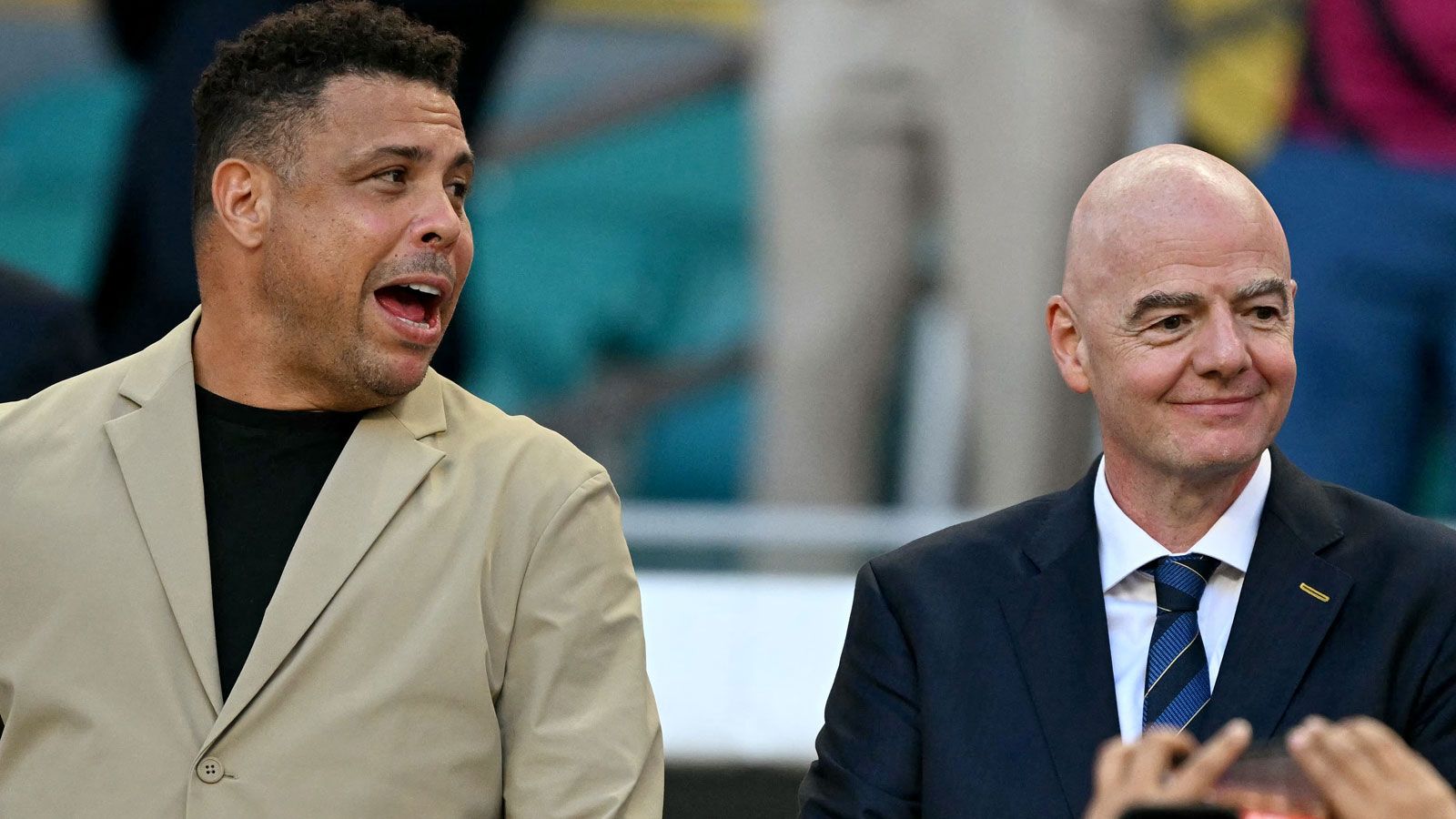 Gianni Infantino & Ronaldo