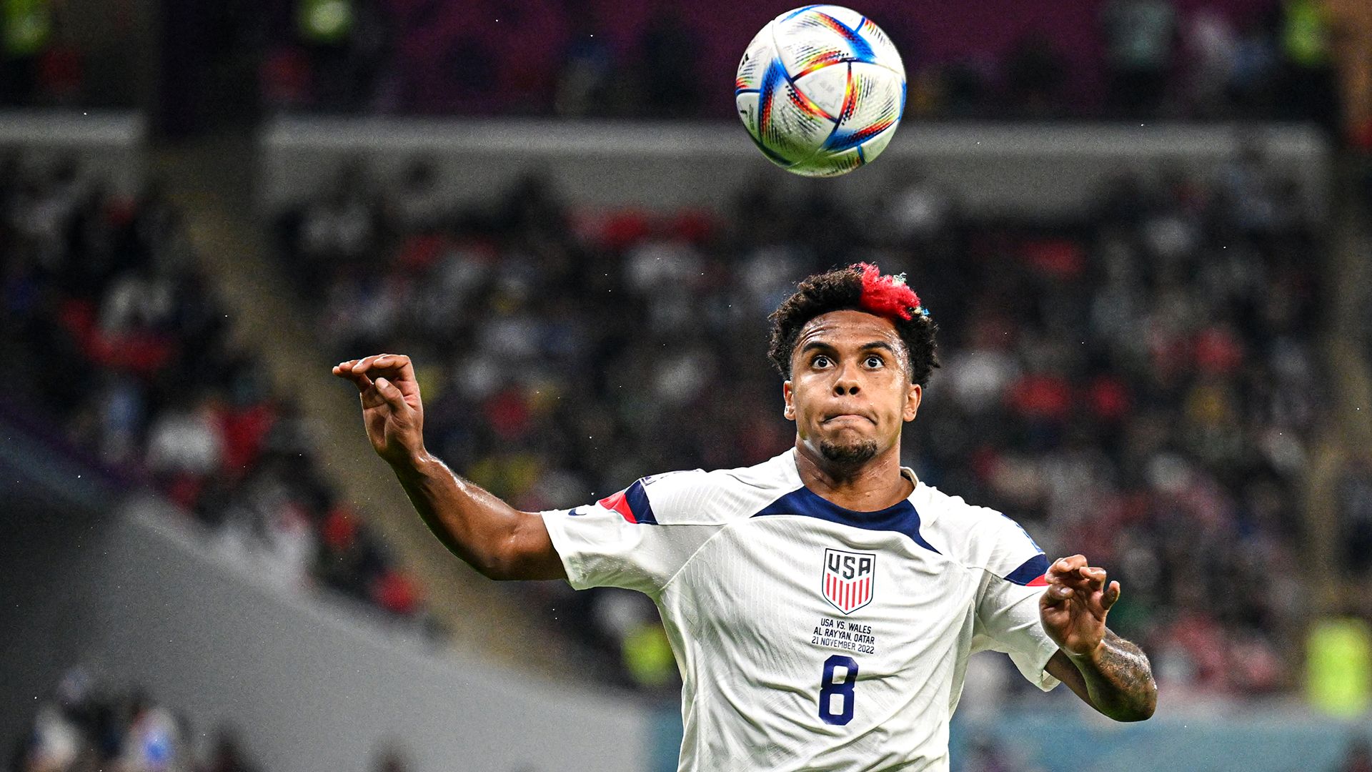 Weston McKennie USMNT Wales 2022