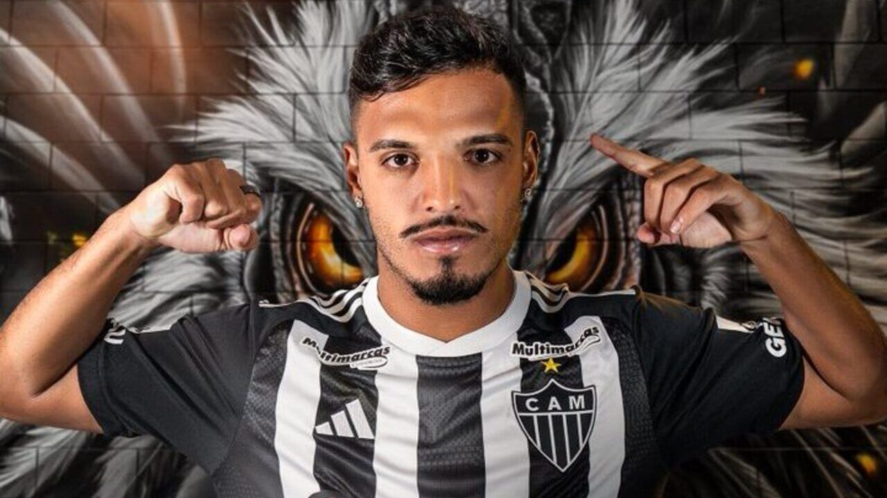 Gabriel Menino, apresentação Atlético-MG, 2025