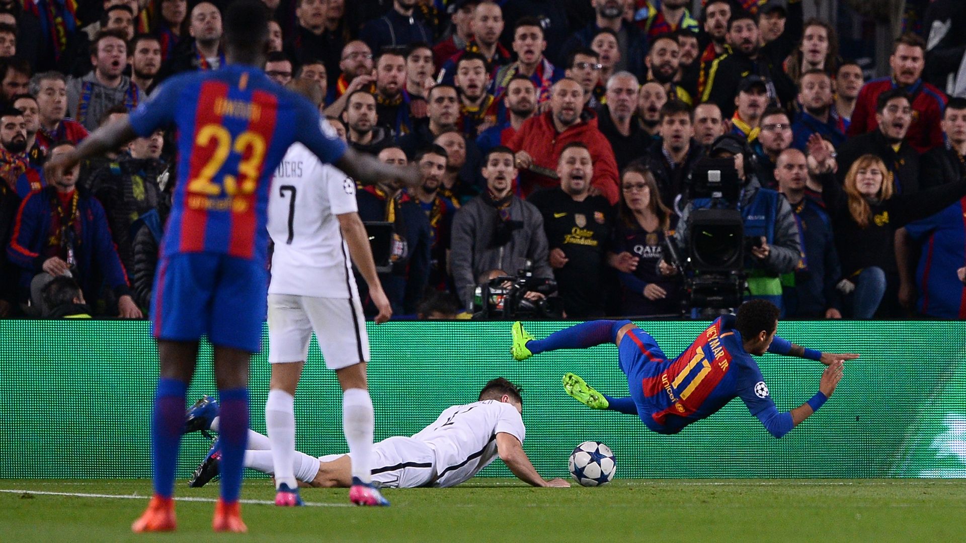 Neymar Barcelona PSG Champions League
